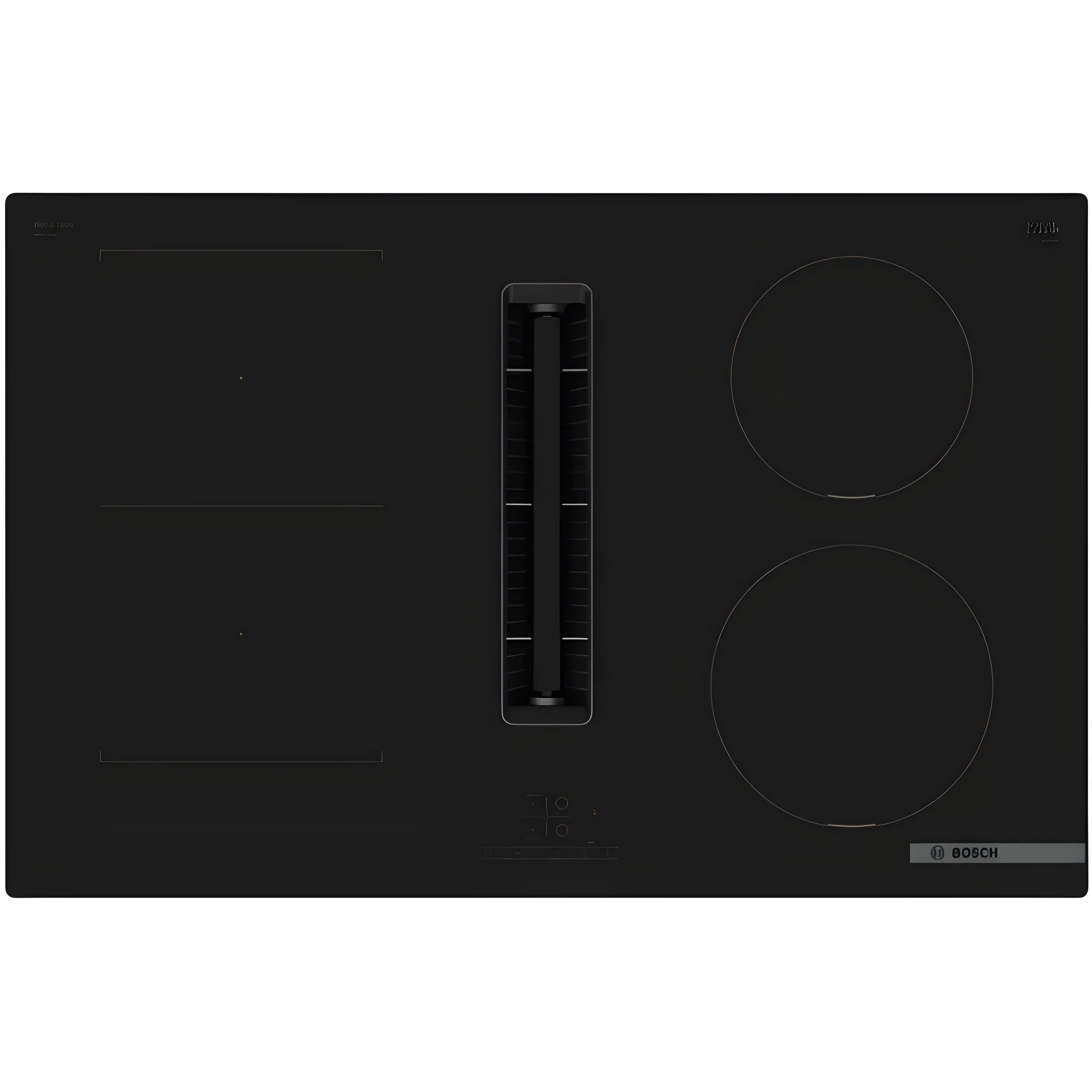 Bosch Series 4 PVS811B16E - Black 4 Zone Venting Hob - B energy