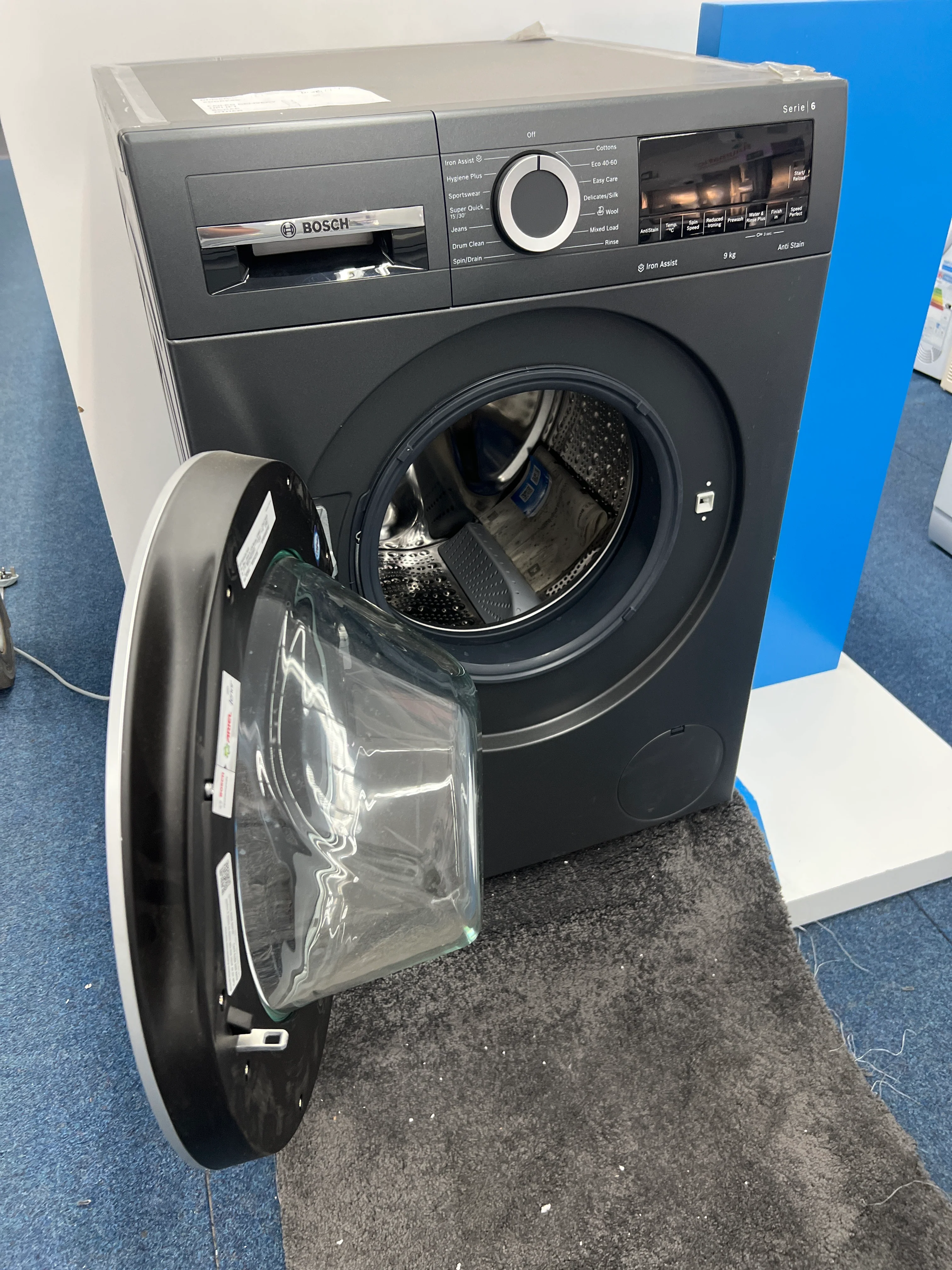 Bosch Series 6 WGG244ZCGB - Graphite Freestanding 9KG Washing Machine - 1400 RPM - A energy - Unboxed - Image 2