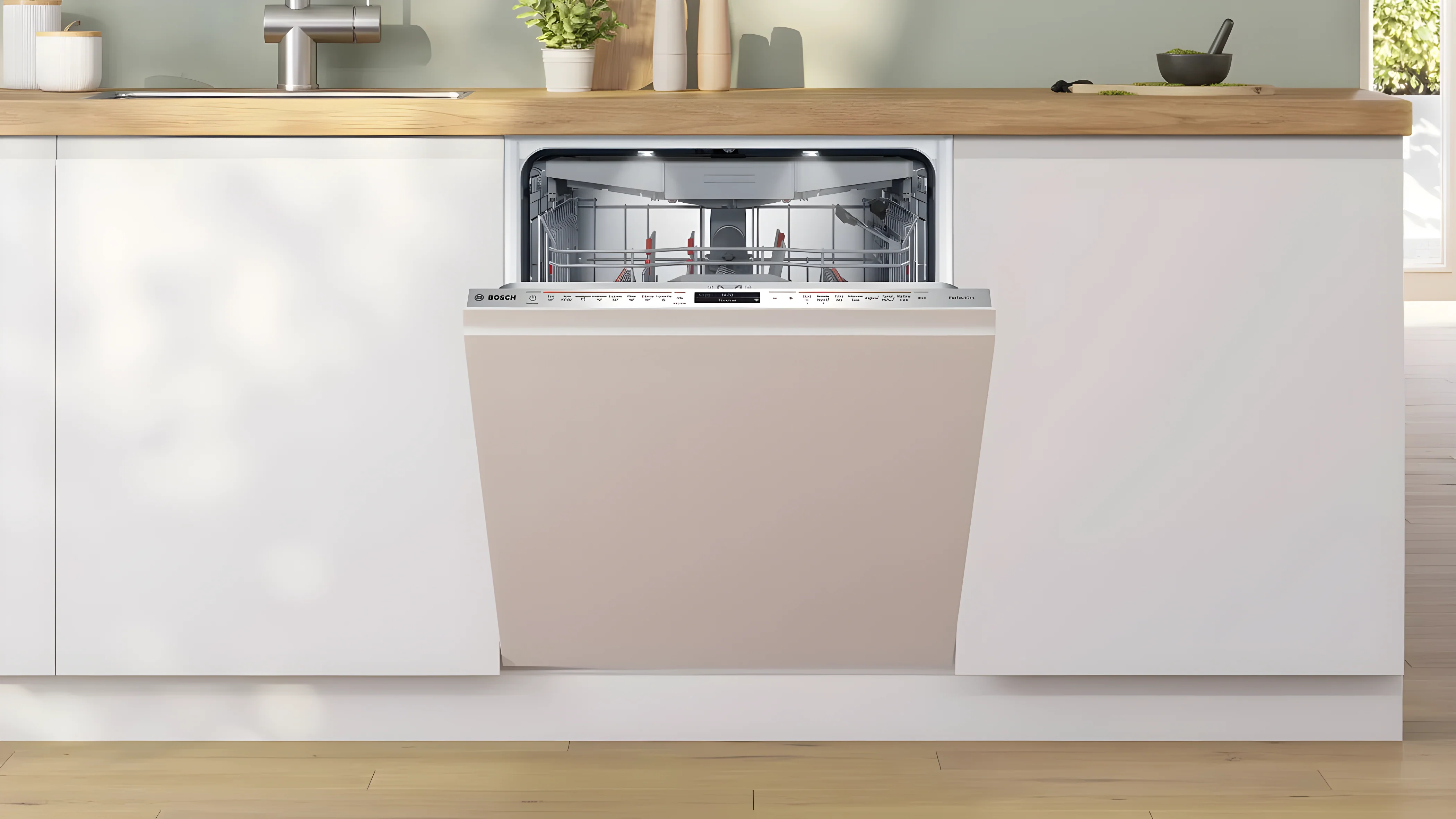 Bosch Series 8 SMD8YCX03G - White Integrated Dishwasher - A energy - Image 2