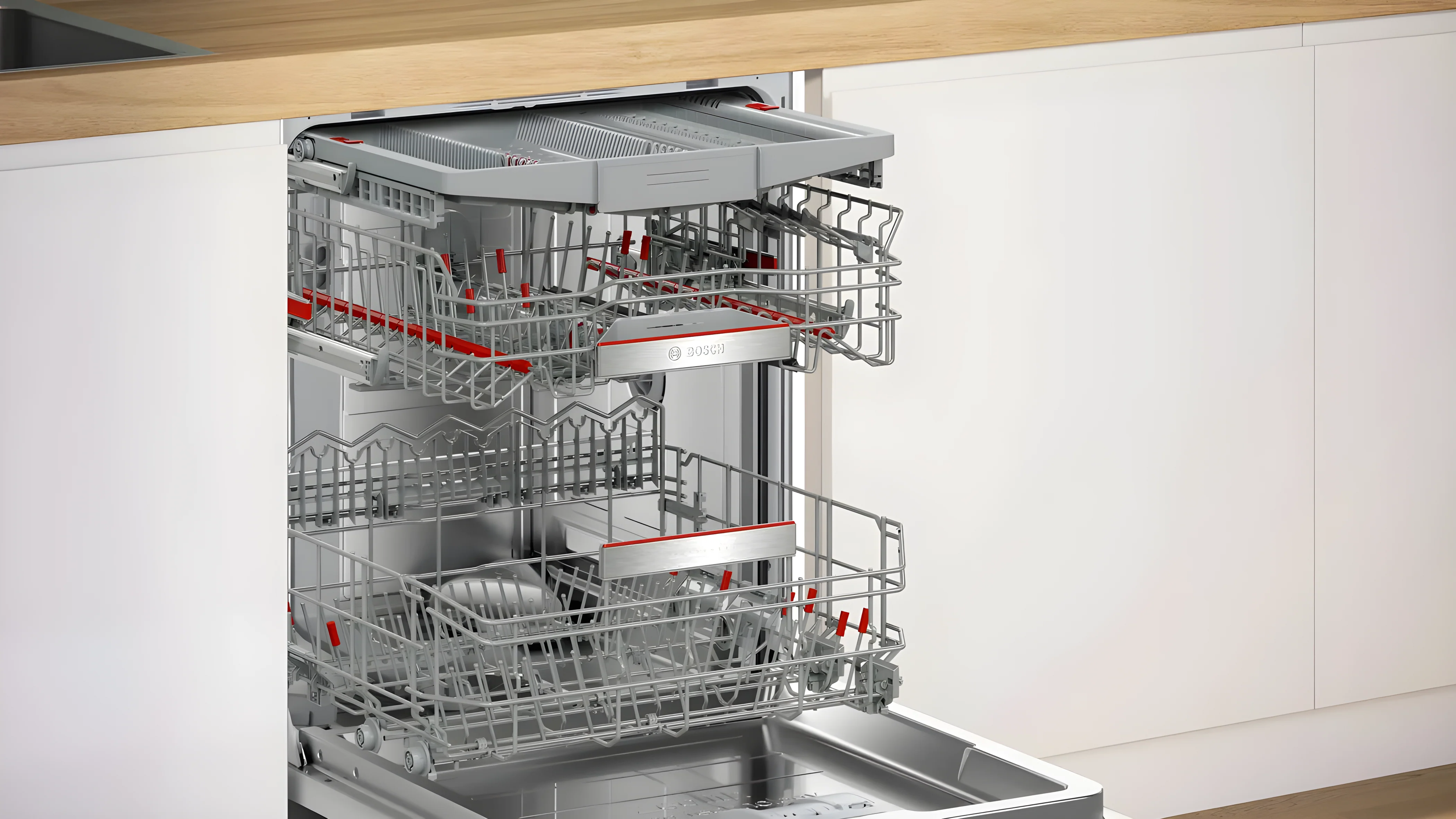 Bosch Series 8 SMD8YCX03G - White Integrated Dishwasher - A energy - Image 7