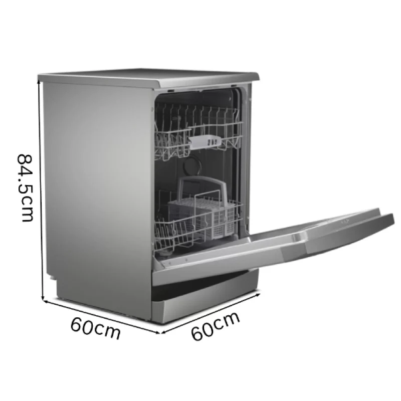 Bosch Series 2 SMS2ITI41G - Silver Freestanding Dishwasher - E energy - Image 3