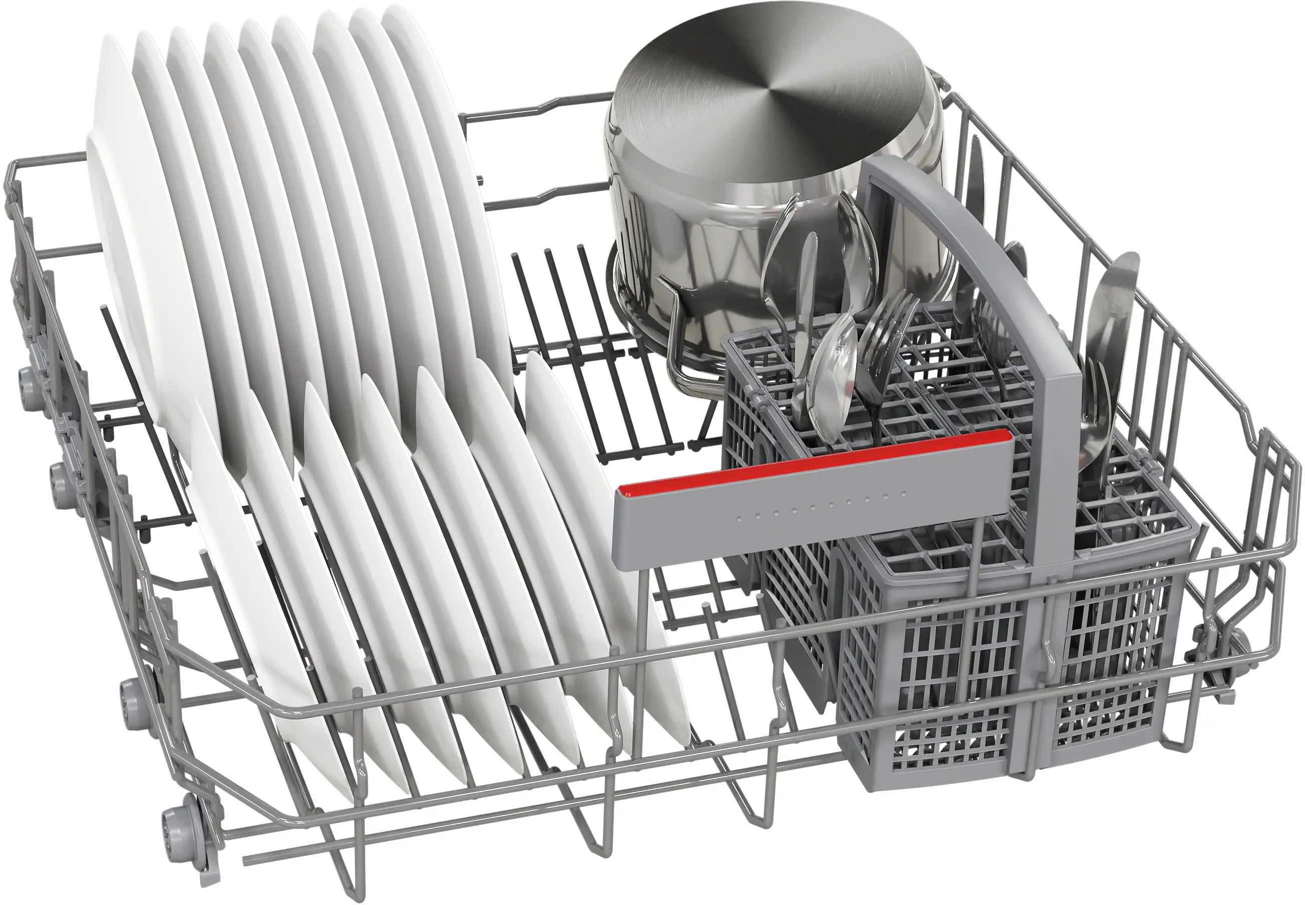 Bosch Series 4 SMS4EKI06G - Silver Freestanding Dishwasher - B energy - Image 13
