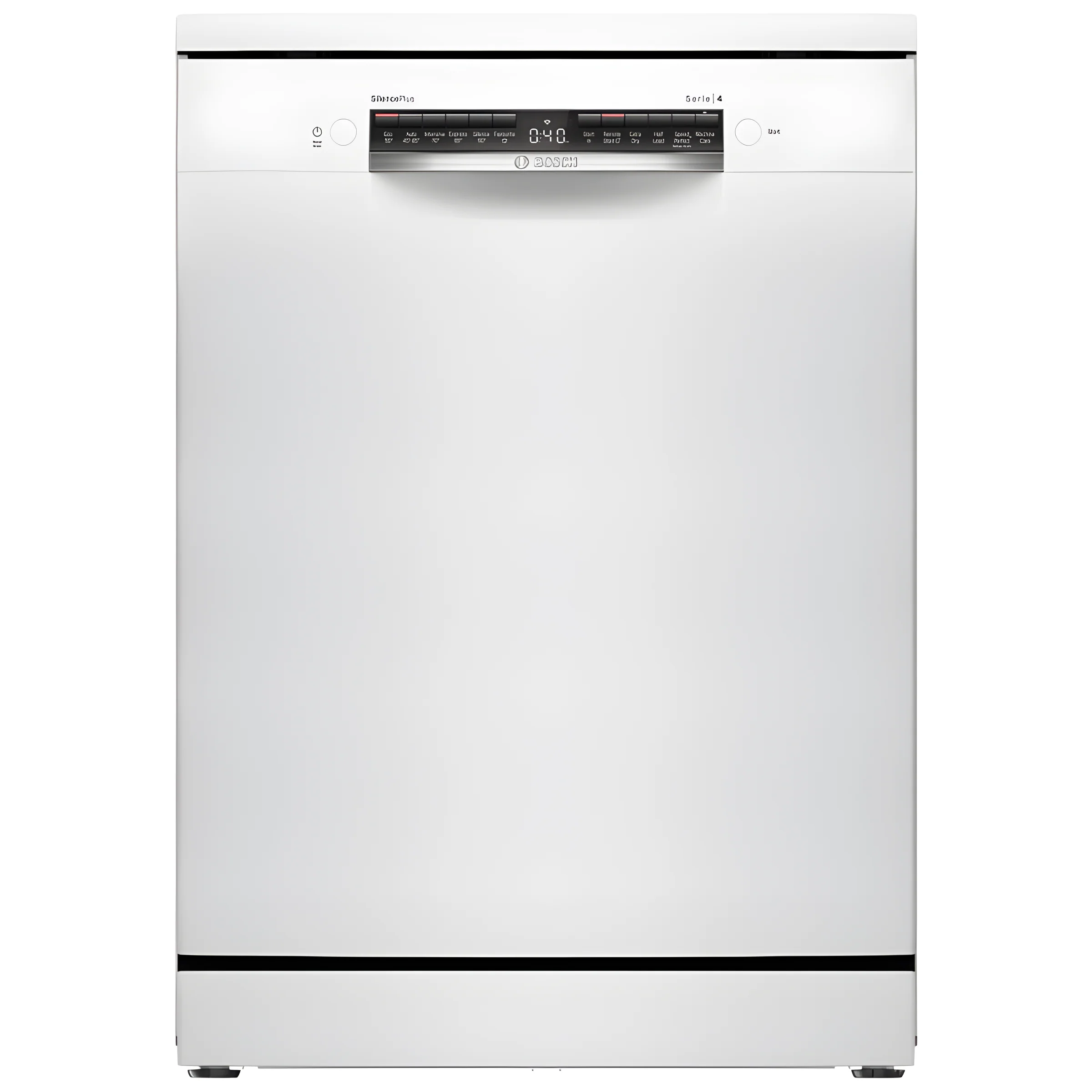 Bosch Series 4 SMS4EKW06G - White Freestanding Dishwasher - B energy