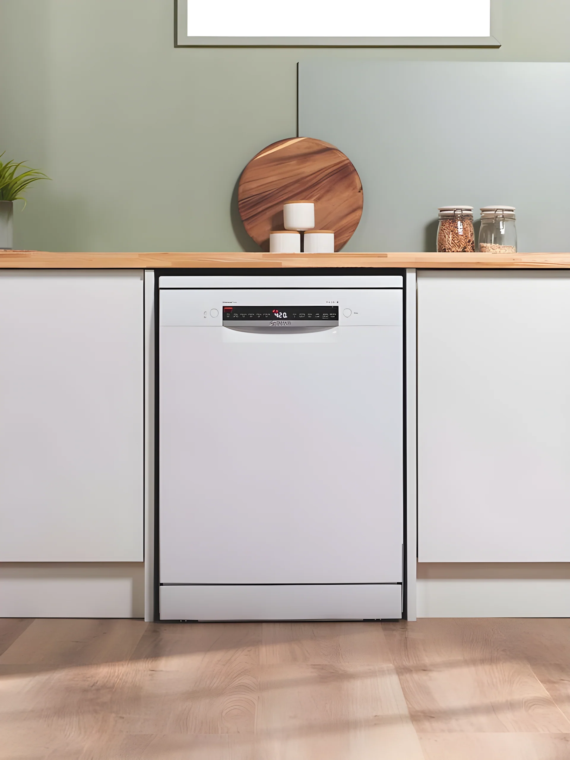 Bosch Series 4 SMS4EKW06G - White Freestanding Dishwasher - B energy - Image 3