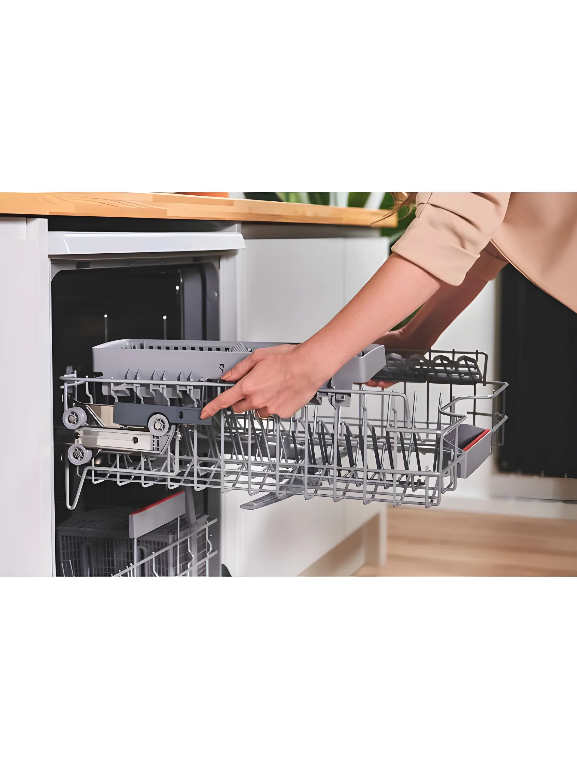 Bosch Series 4 SMS4EKW06G - White Freestanding Dishwasher - B energy - Image 6