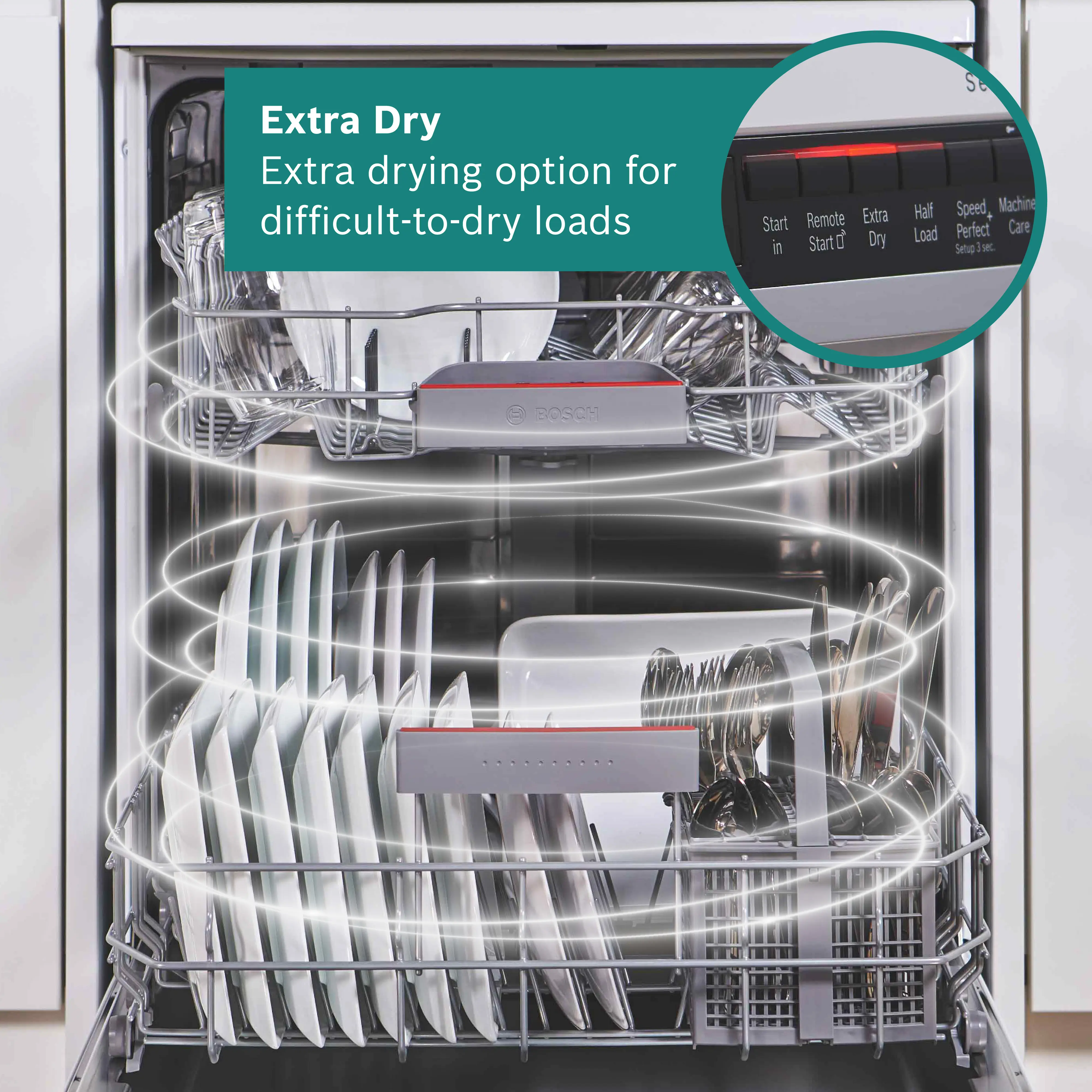 Bosch Series 4 SMS4EKW06G - White Freestanding Dishwasher - B energy - Image 7