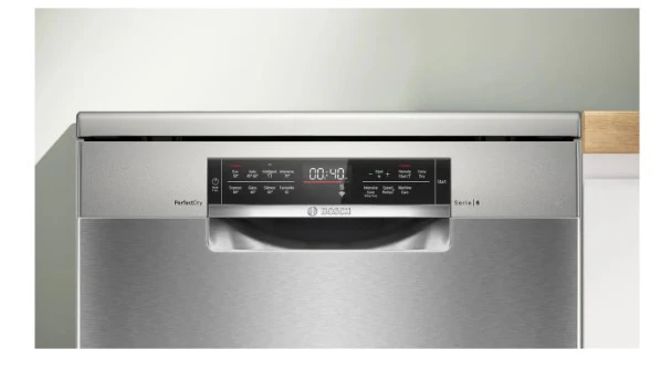 Bosch Series 6 SMS6TCI02G - Silver Inox Dishwasher - 14 Place Settings - 42dB - Image 2