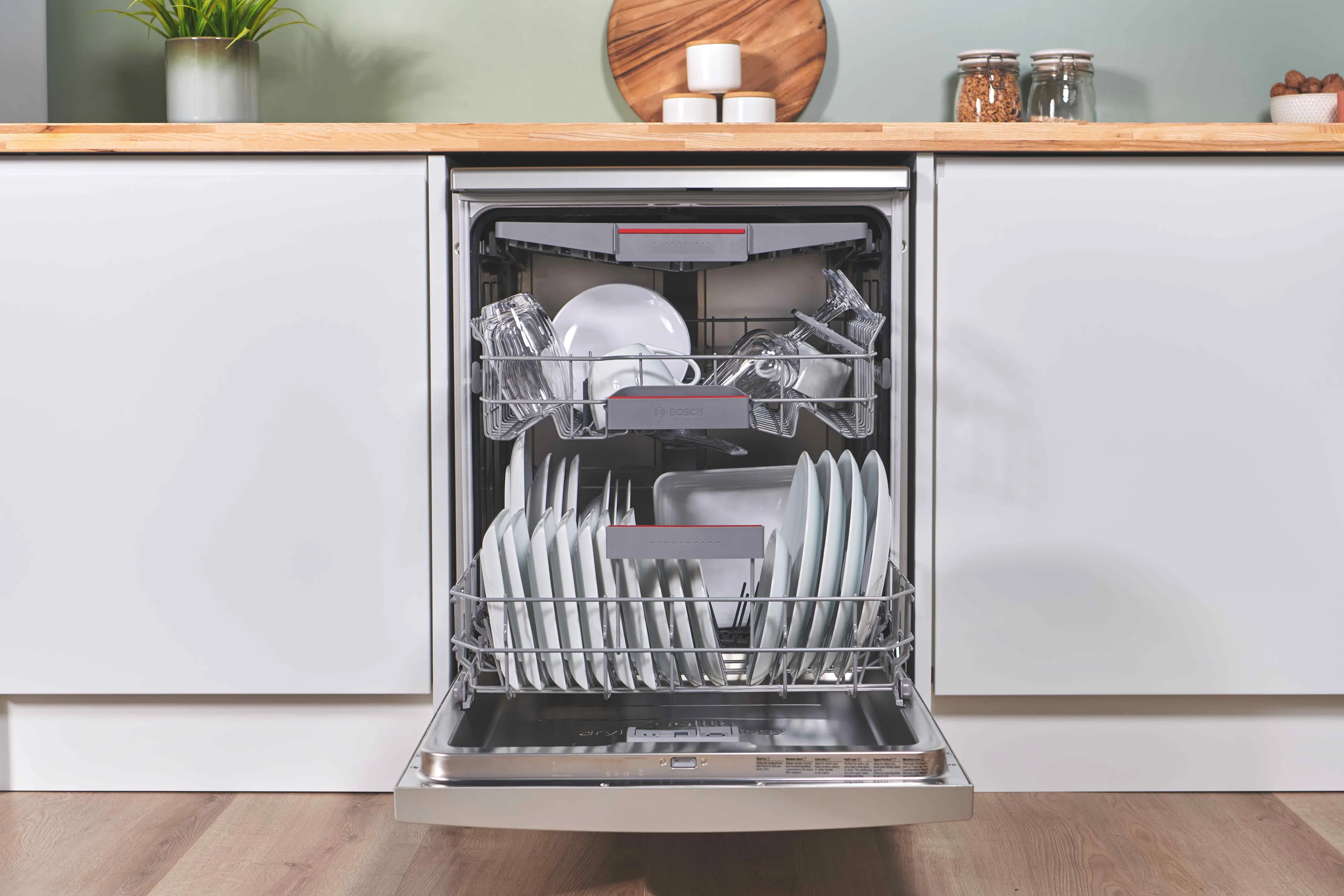 Bosch Series 6 SMS6ZCI10G - Silver Freestanding Dishwasher - B energy - Image 5