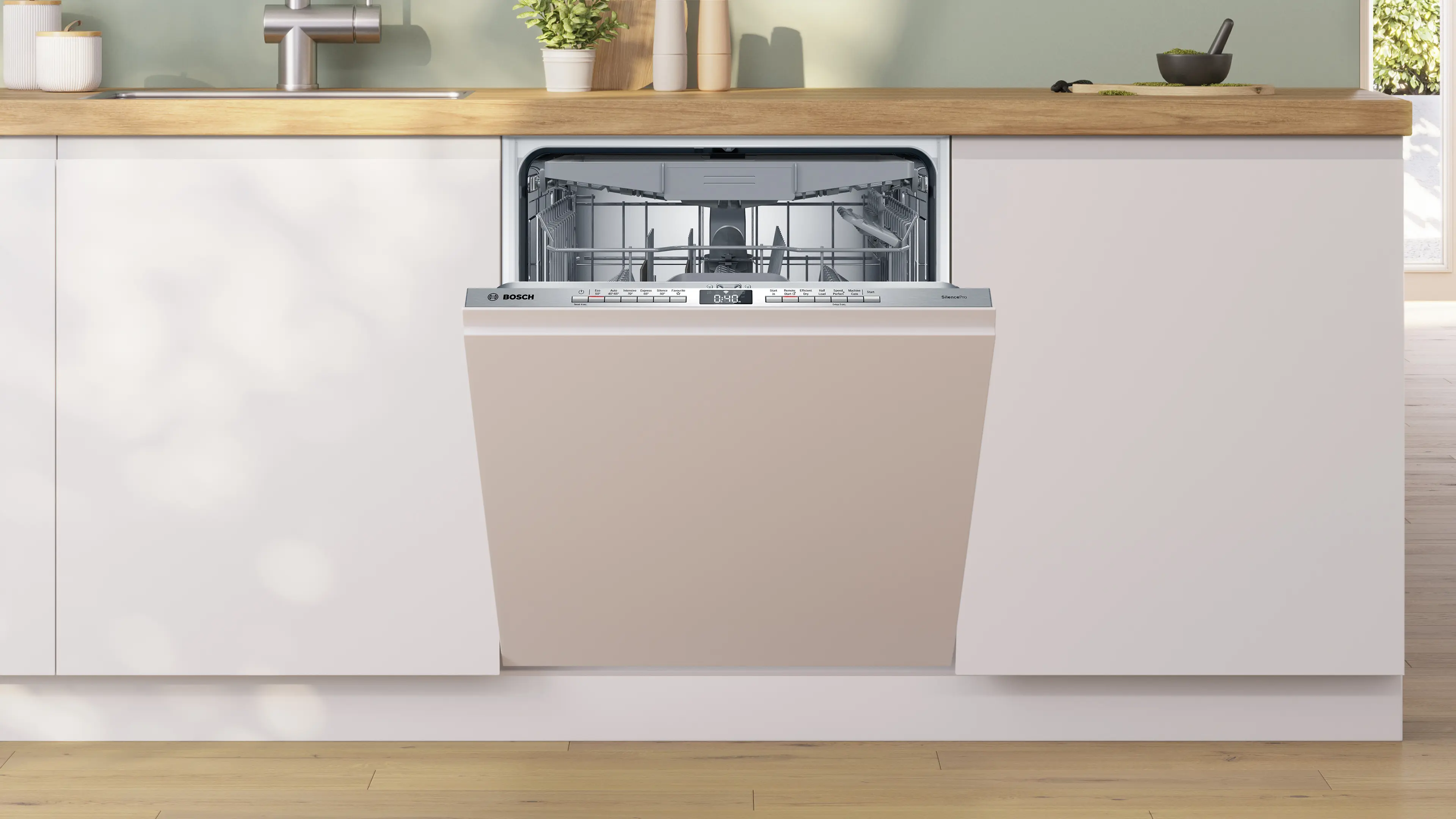 Bosch Series 4 SMV4ECX23G - Stainless steel Integrated Dishwasher - C energy - Image 3