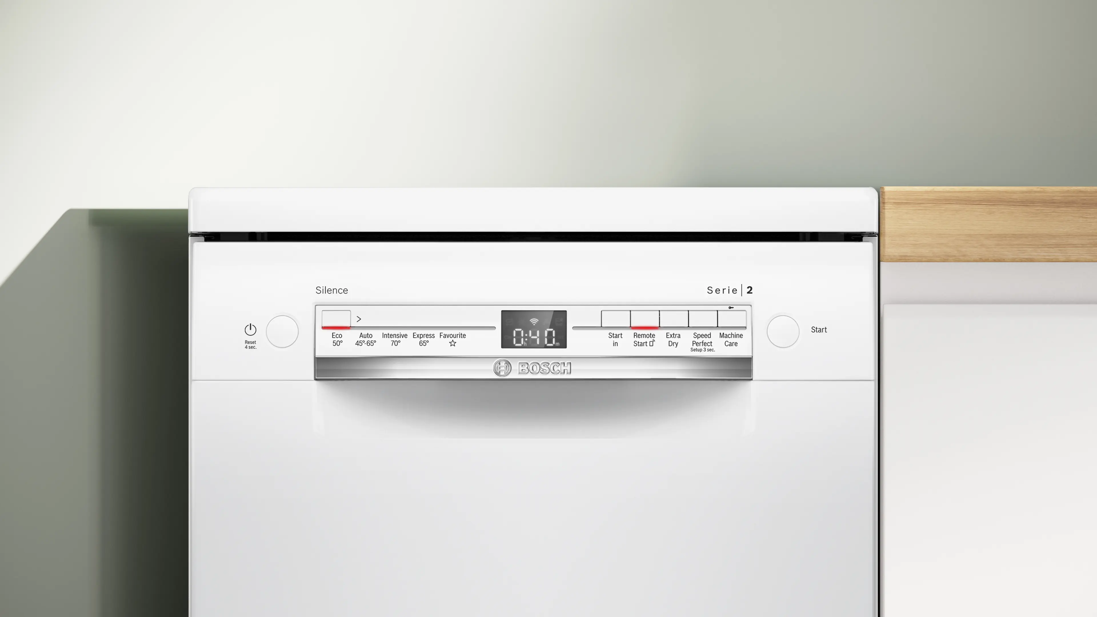 Bosch Series 2 SPS2IKW01G - White Freestanding Dishwasher - F energy - Image 2