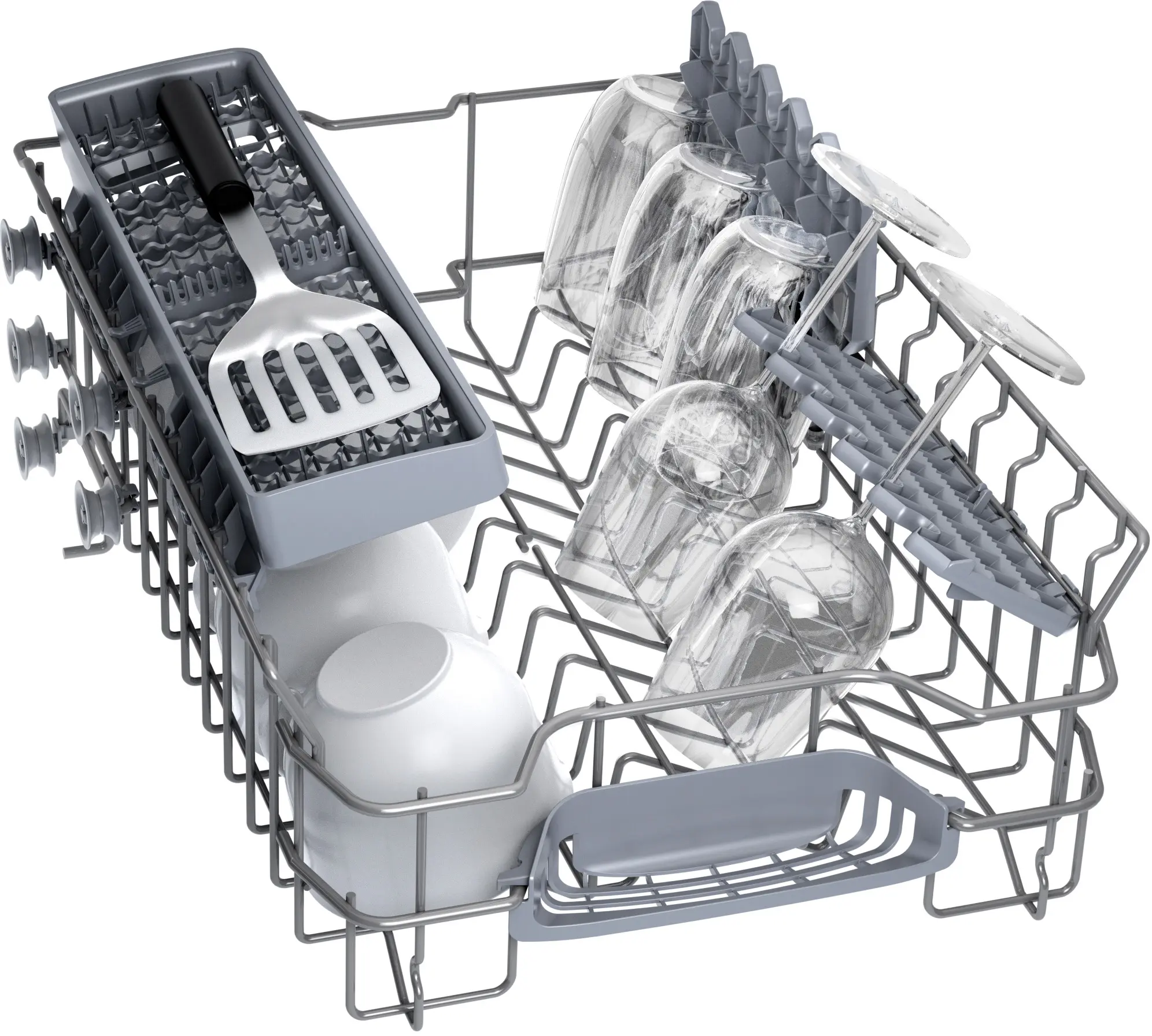 Bosch Series 2 SPS2IKW01G - White Freestanding Dishwasher - F energy - Image 4