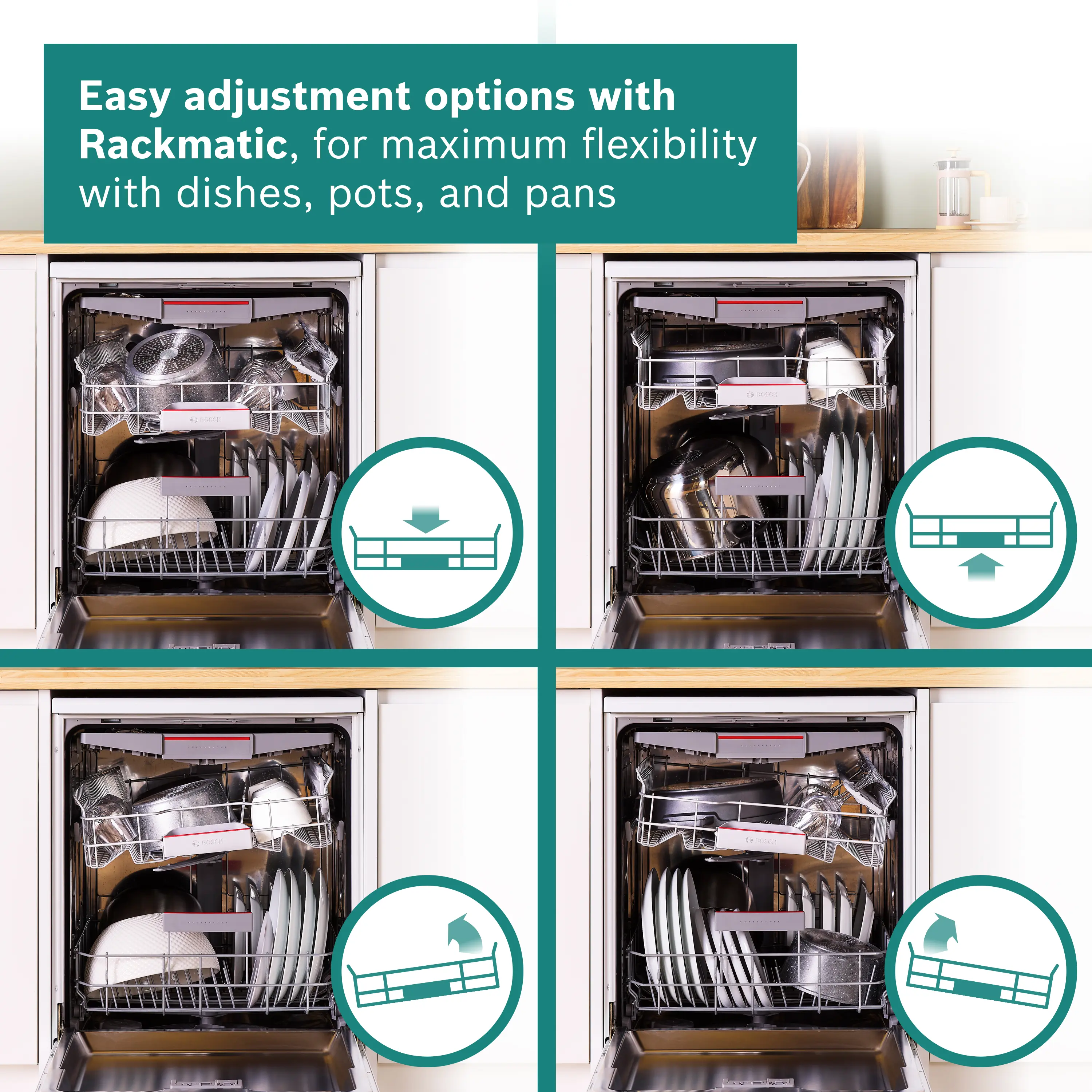 Bosch Series 4 SPS4HMI49G - Silver Freestanding Dishwasher - E energy - Image 13