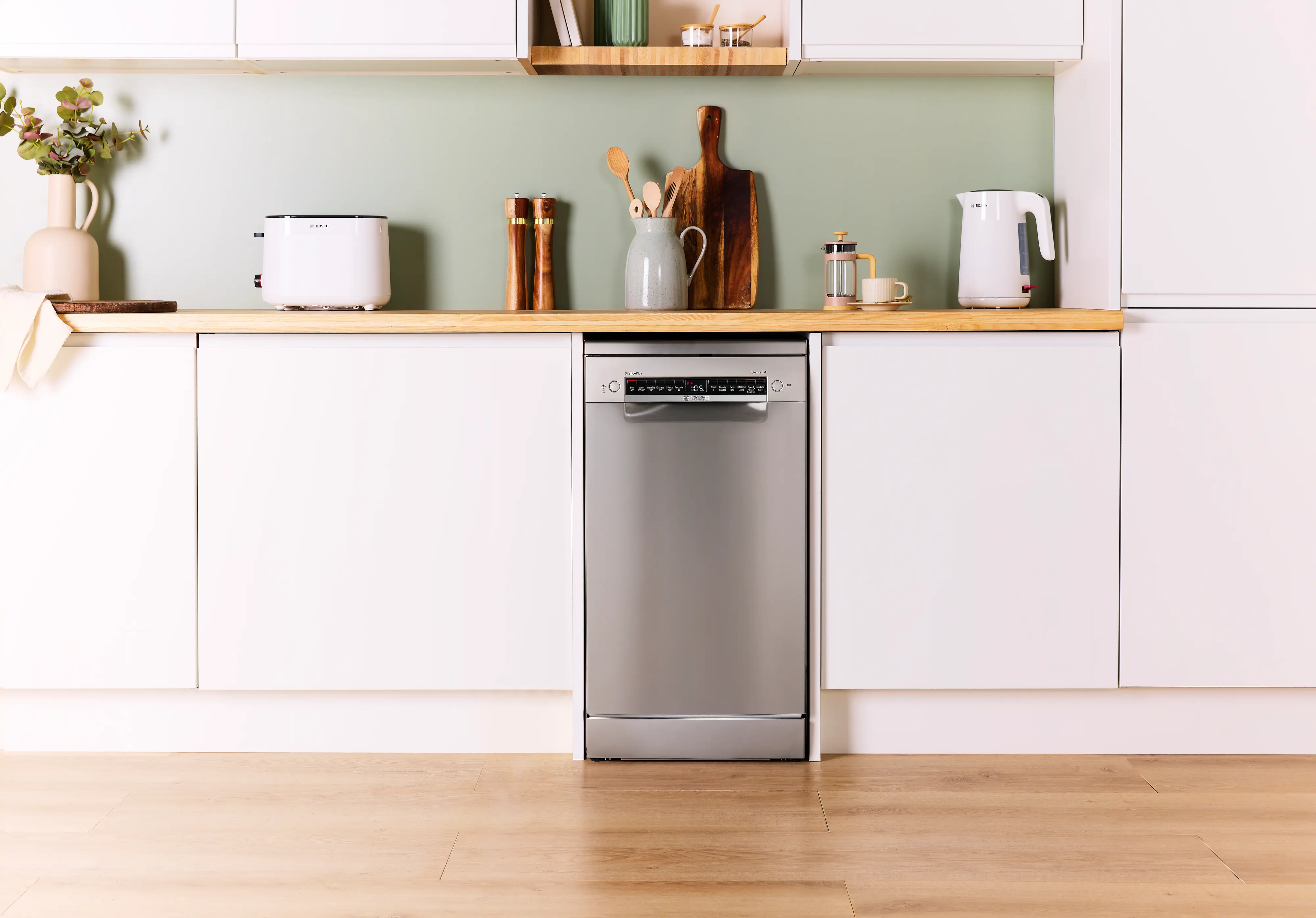 Bosch Series 4 SPS4HMI49G - Silver Freestanding Dishwasher - E energy - Image 3