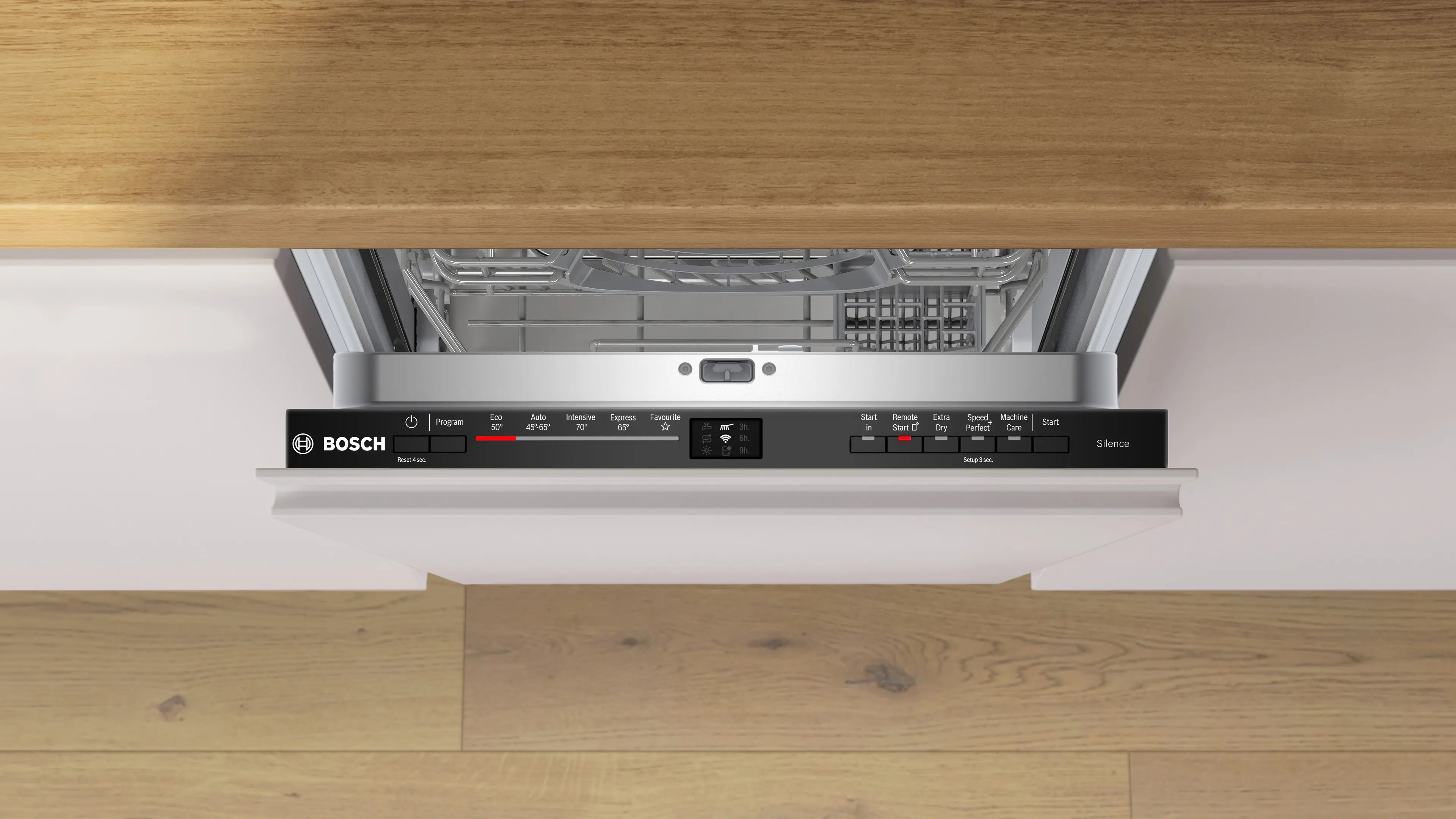 Bosch Series 2 SPV2HKX42G - Slimline White Integrated Dishwasher - E energy - Image 3