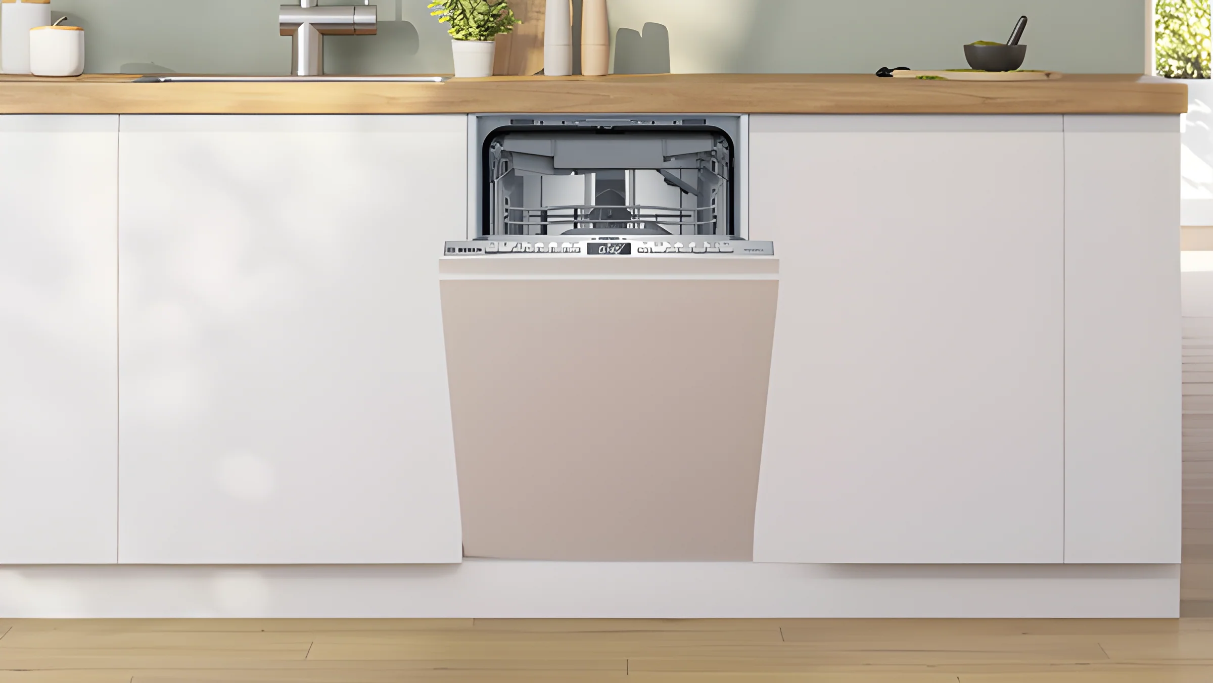 Bosch SPV4EMX17G - Slimline Fully Integrated Dishwasher - 10 Place Settings - B Rated - Image 2