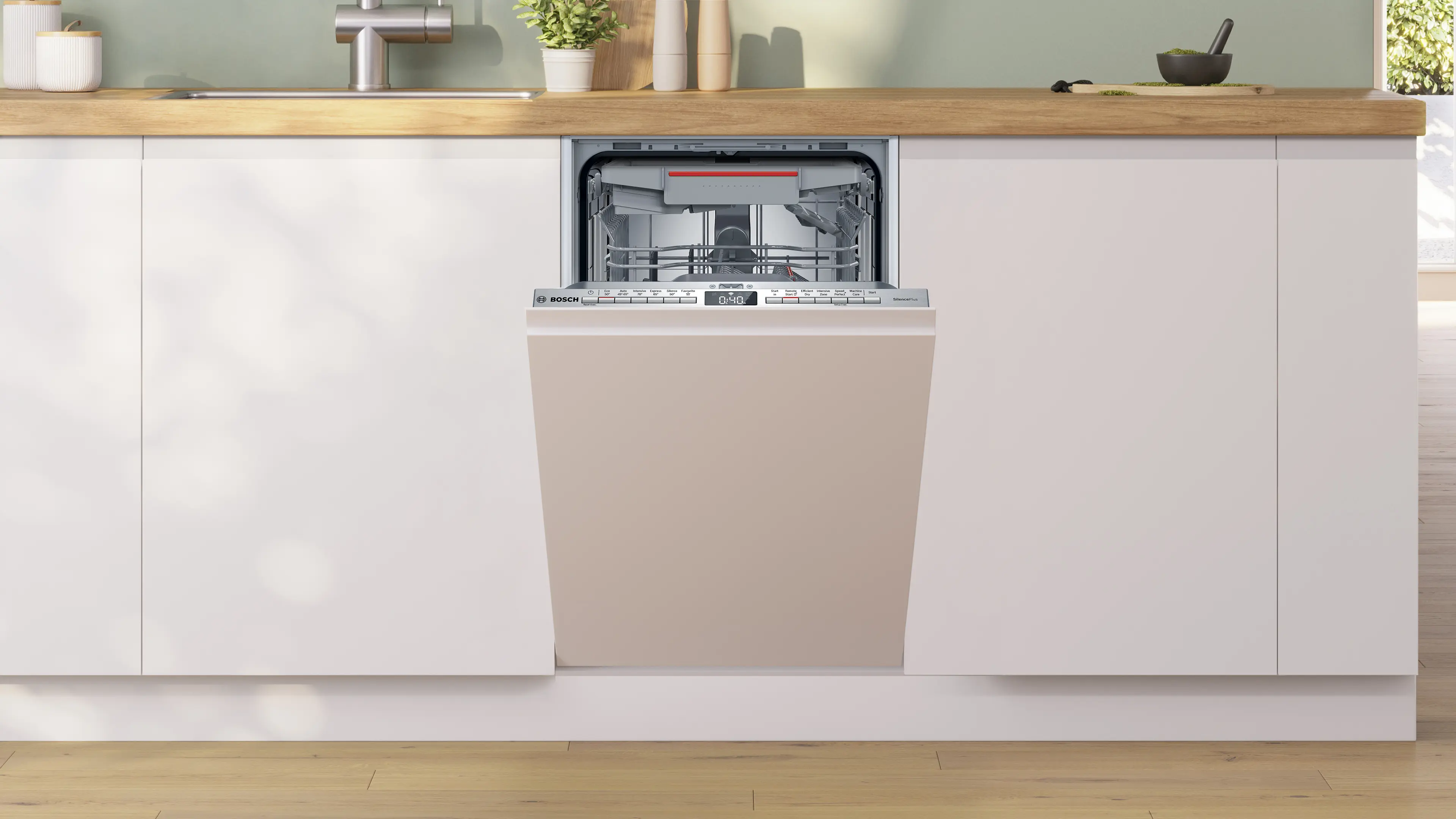 Bosch Series 4 SPV4EMX25G - Stainless steel Integrated Dishwasher - C energy - Image 2