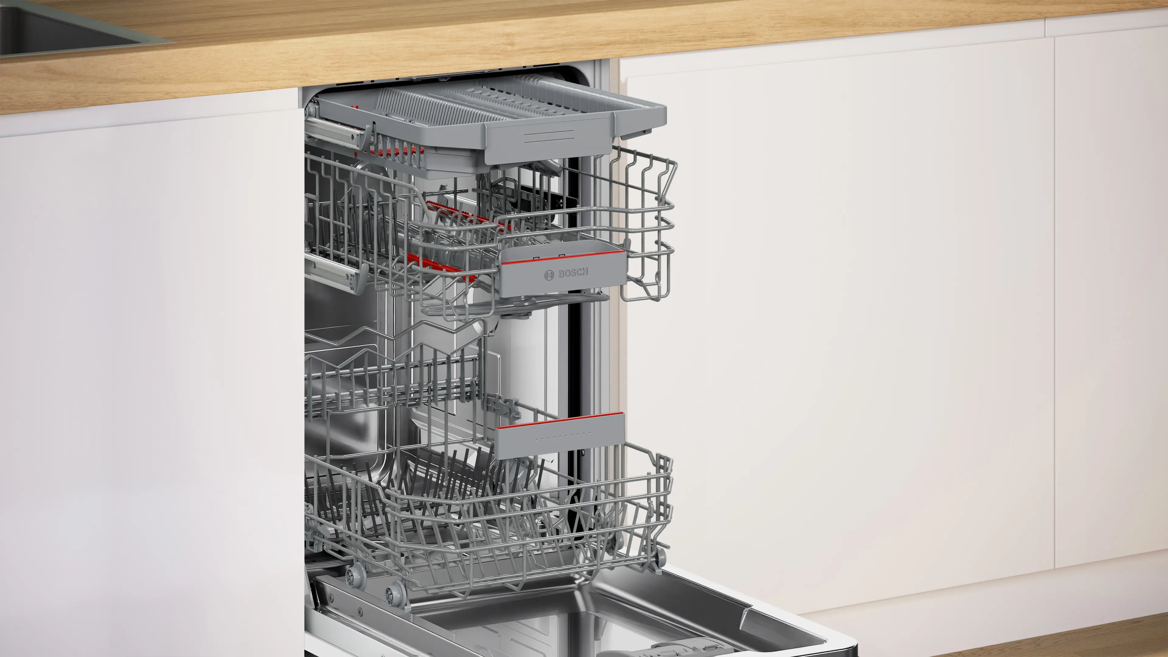 Bosch Series 4 SPV4EMX25G - Stainless steel Integrated Dishwasher - C energy - Image 8