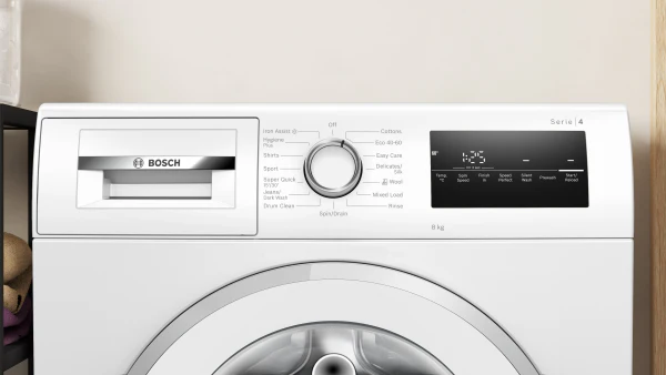 Bosch WAN28254GB - White 8KG Washing Machine - 1400RPM - A Energy - Image 2