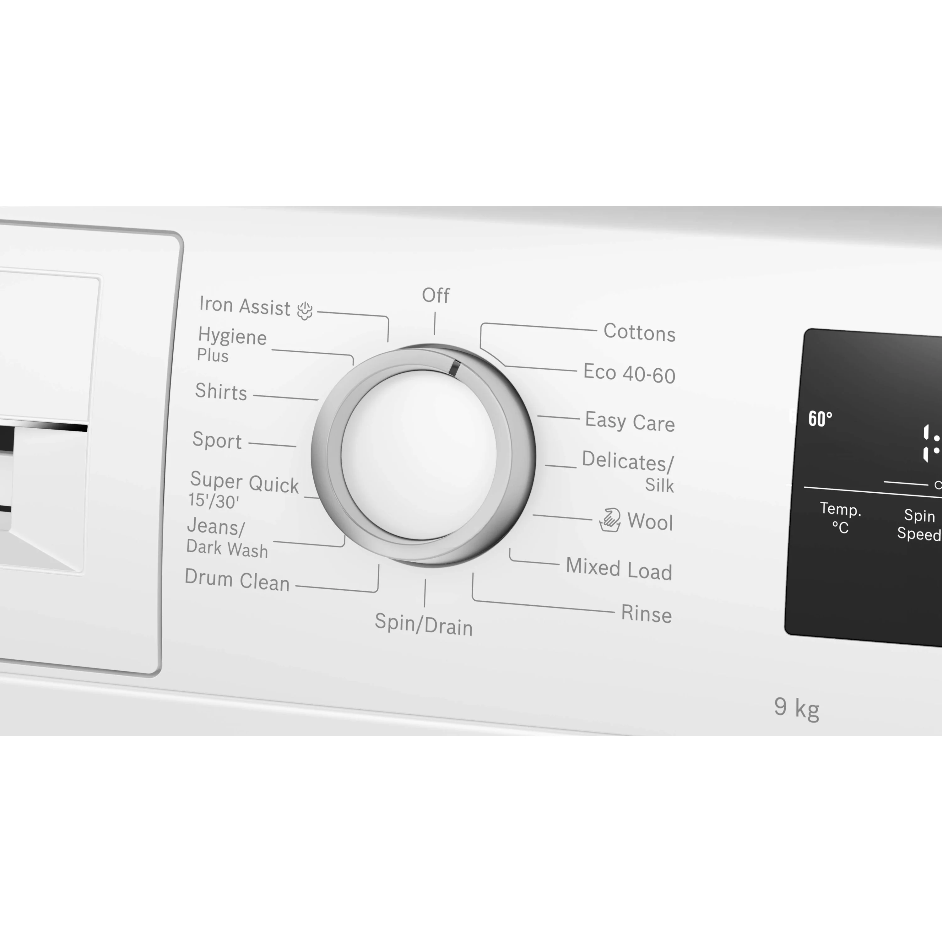 Bosch WAN28255GB - White 9KG Washing Machine - 1400 RPM - A Energy - Image 2