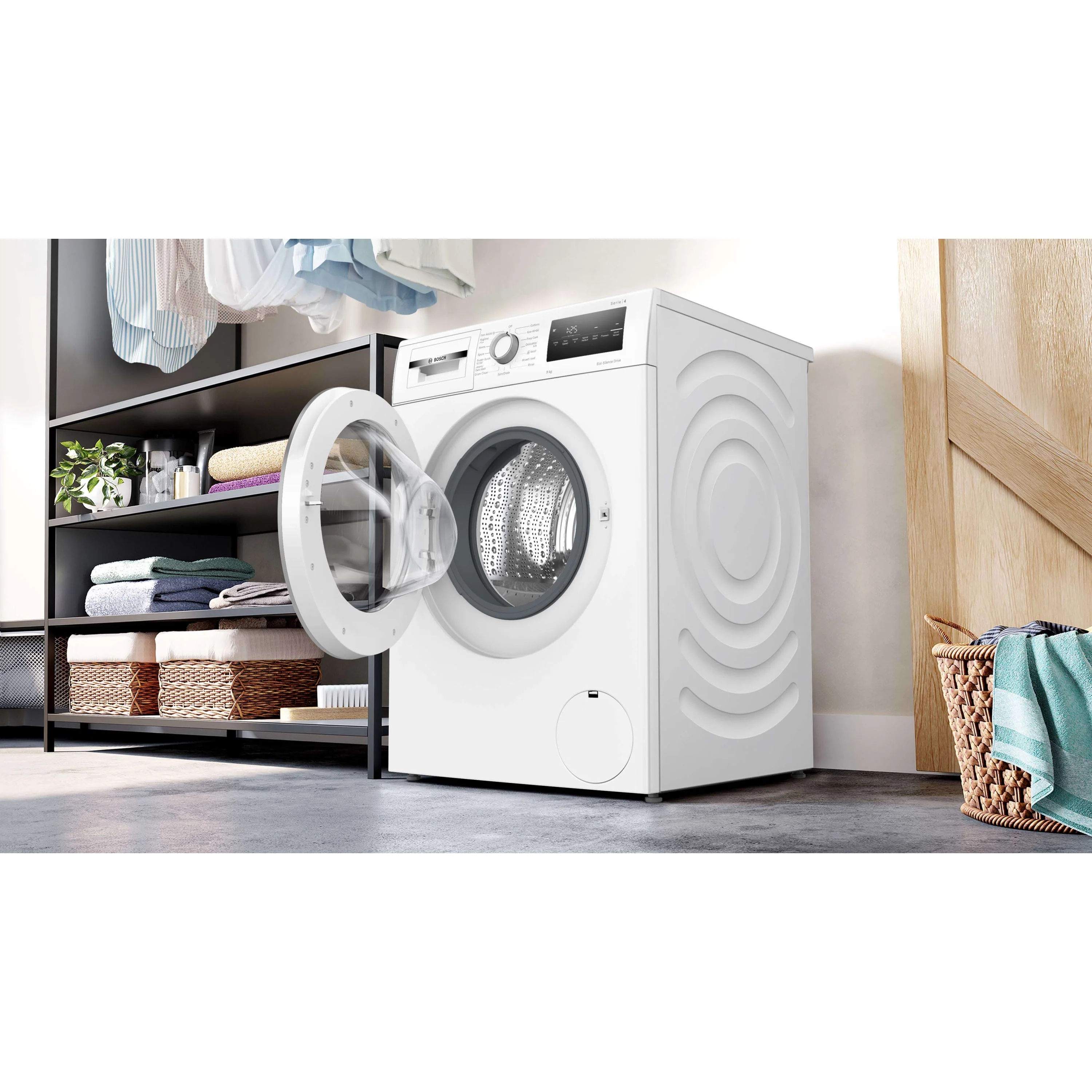 Bosch WAN28255GB - White 9KG Washing Machine - 1400 RPM - A Energy - Image 3
