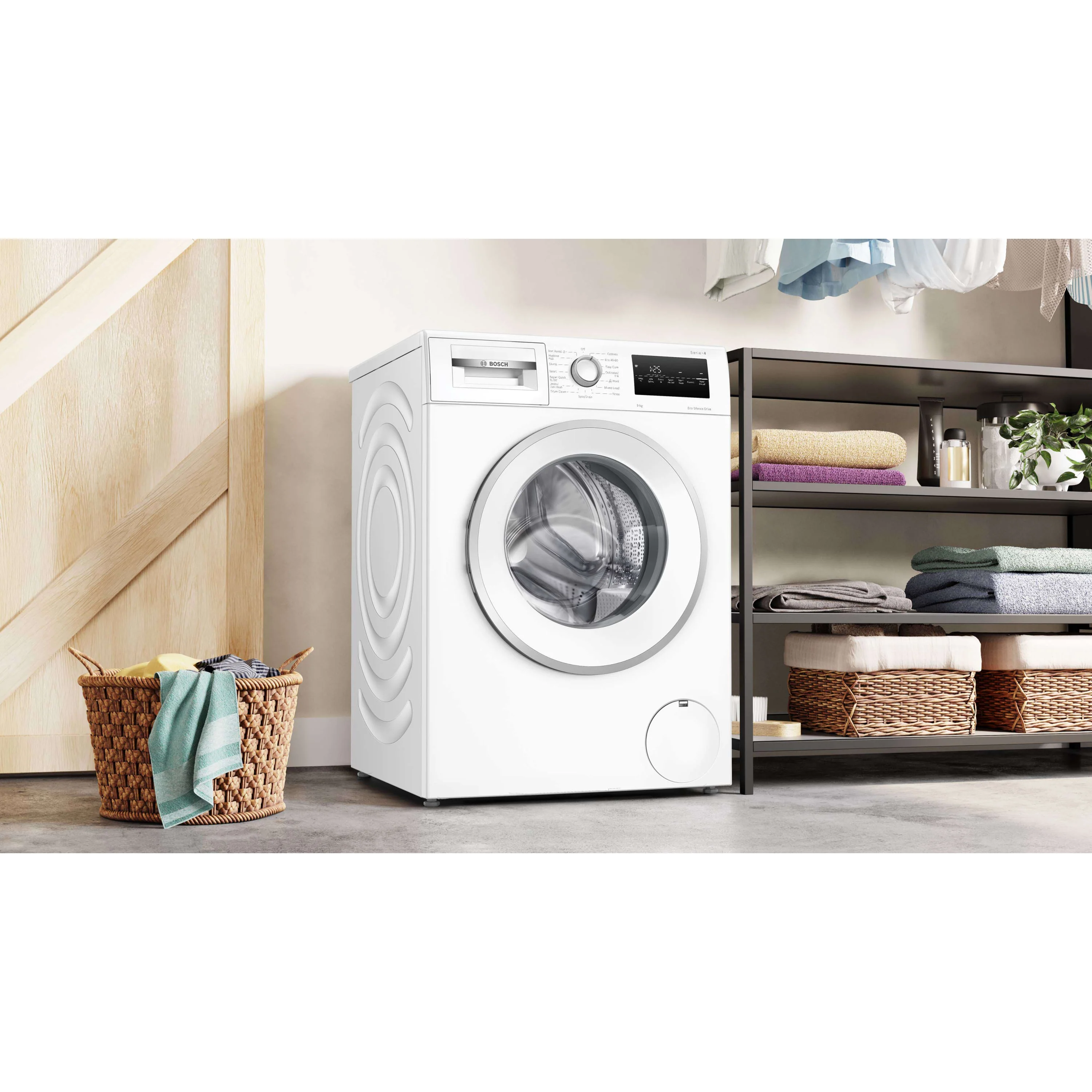Bosch WAN28255GB - White 9KG Washing Machine - 1400 RPM - A Energy - Image 4
