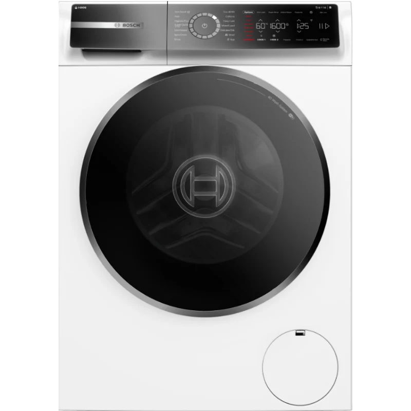 Bosch Series 8 WGB256A1GB - White Freestanding 10KG Washing Machine - 1400 RPM - A energy