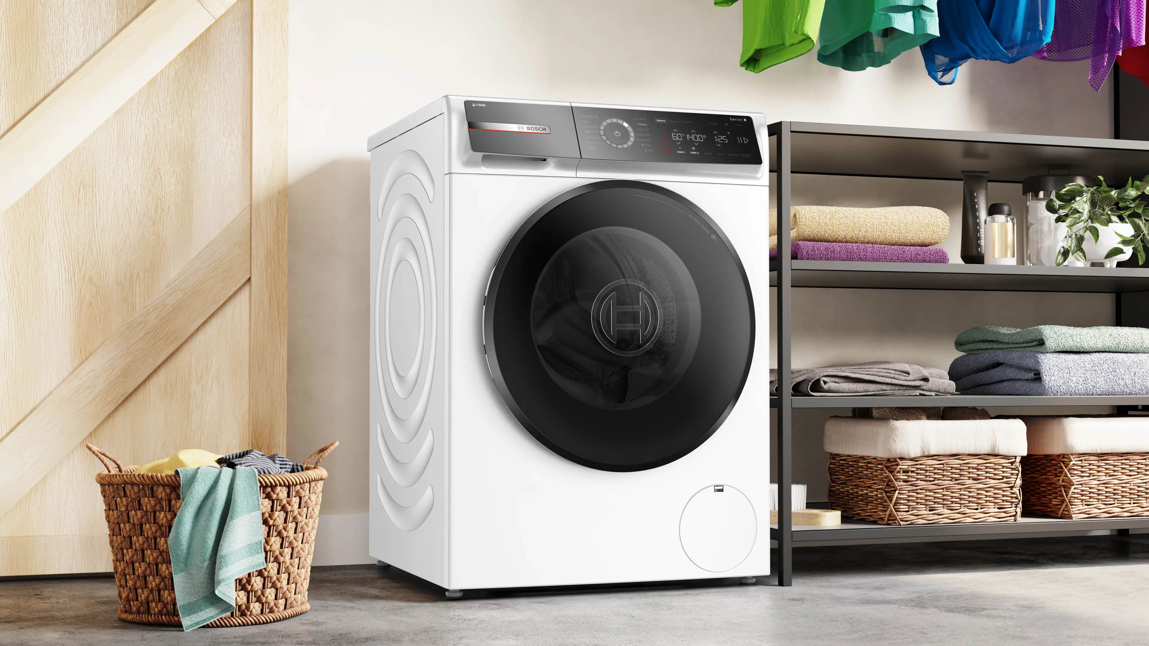 Bosch Series 8 WGB256A1GB - White Freestanding 10KG Washing Machine - 1400 RPM - A energy - Image 4