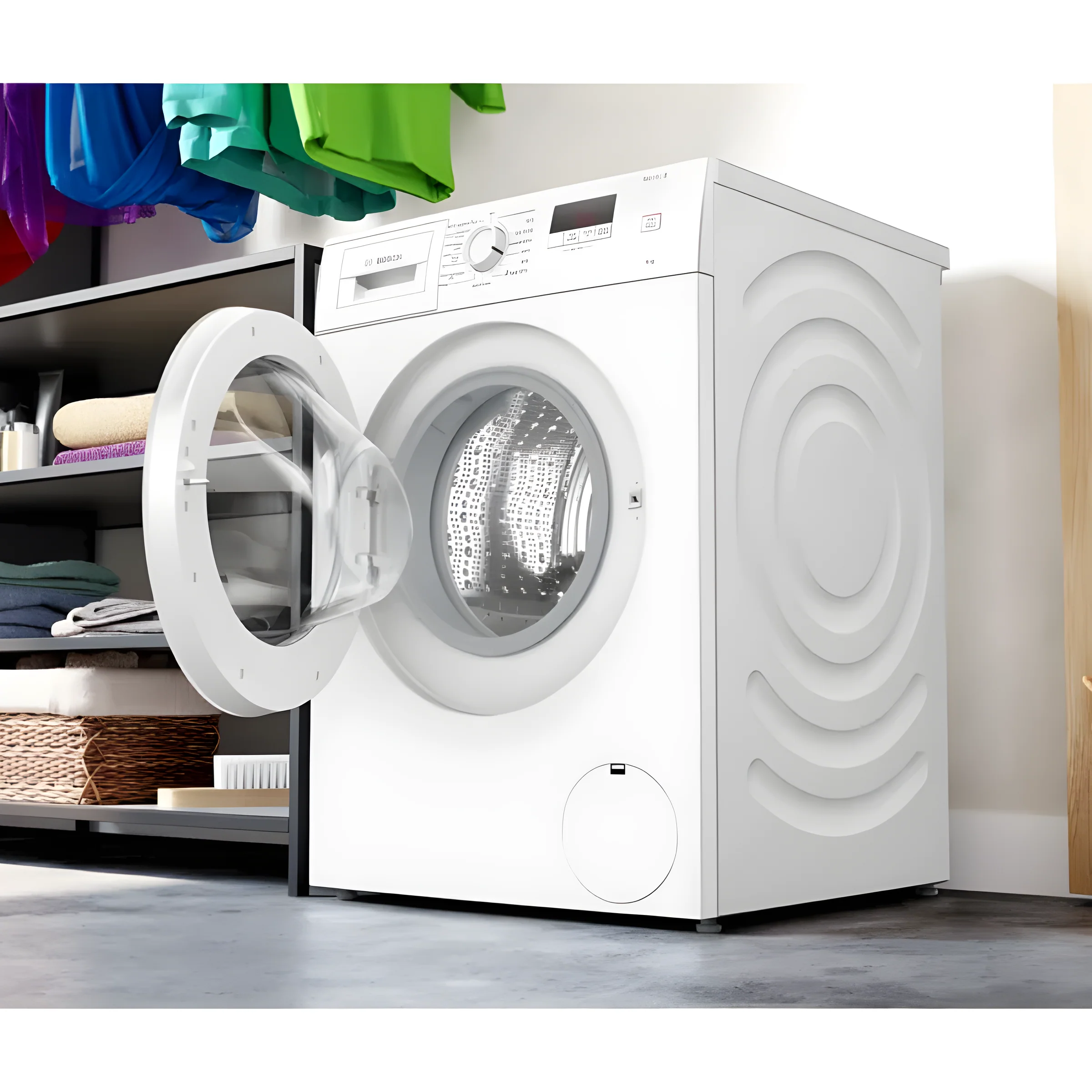 Bosch Series 2 WGE03408GB - White Freestanding 8KG Washing Machine - 1400 RPM - A energy - Image 4