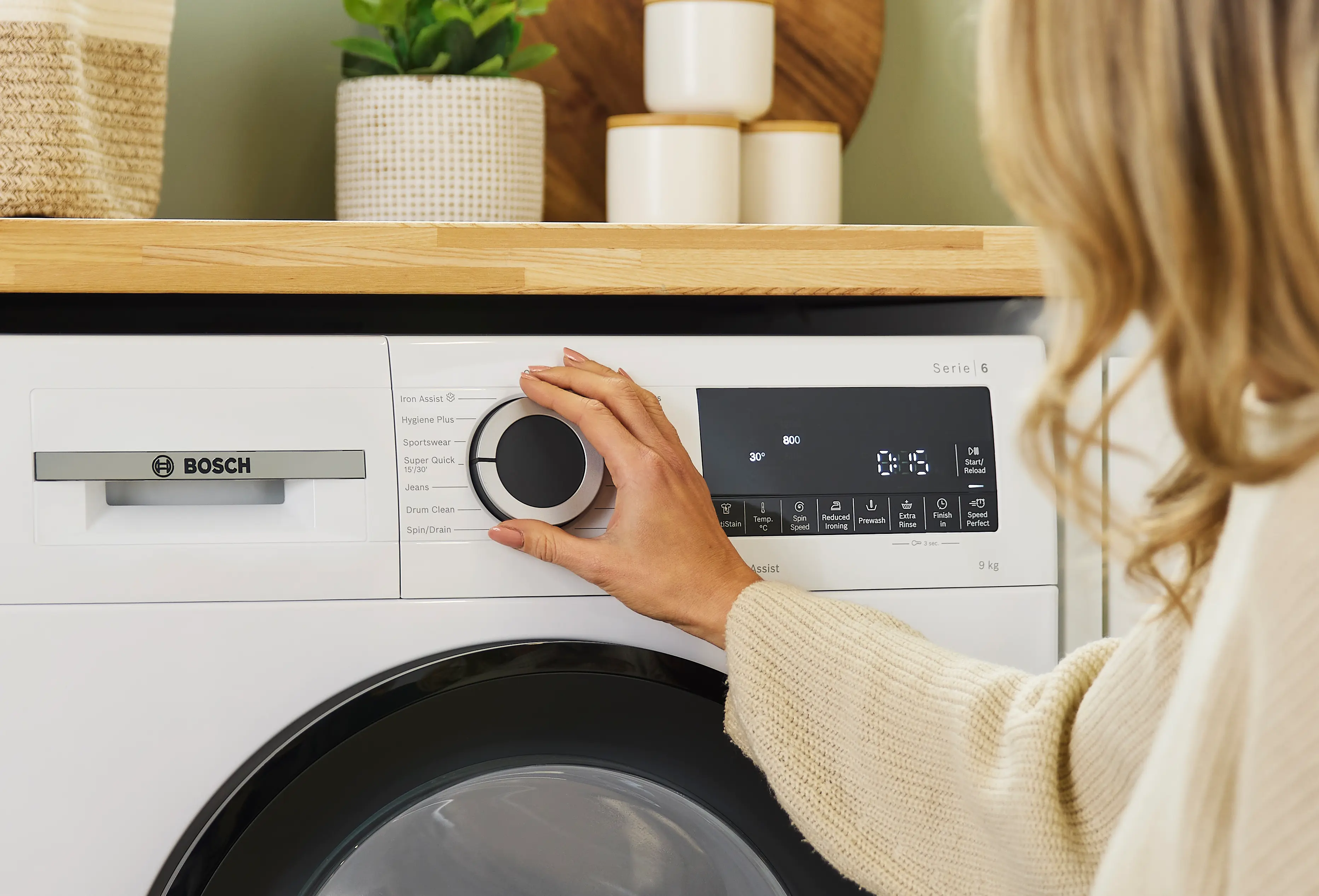 Bosch Series 6 WGG24400GB - White Freestanding 9KG Washing Machine - 1400 RPM - A energy - Image 11