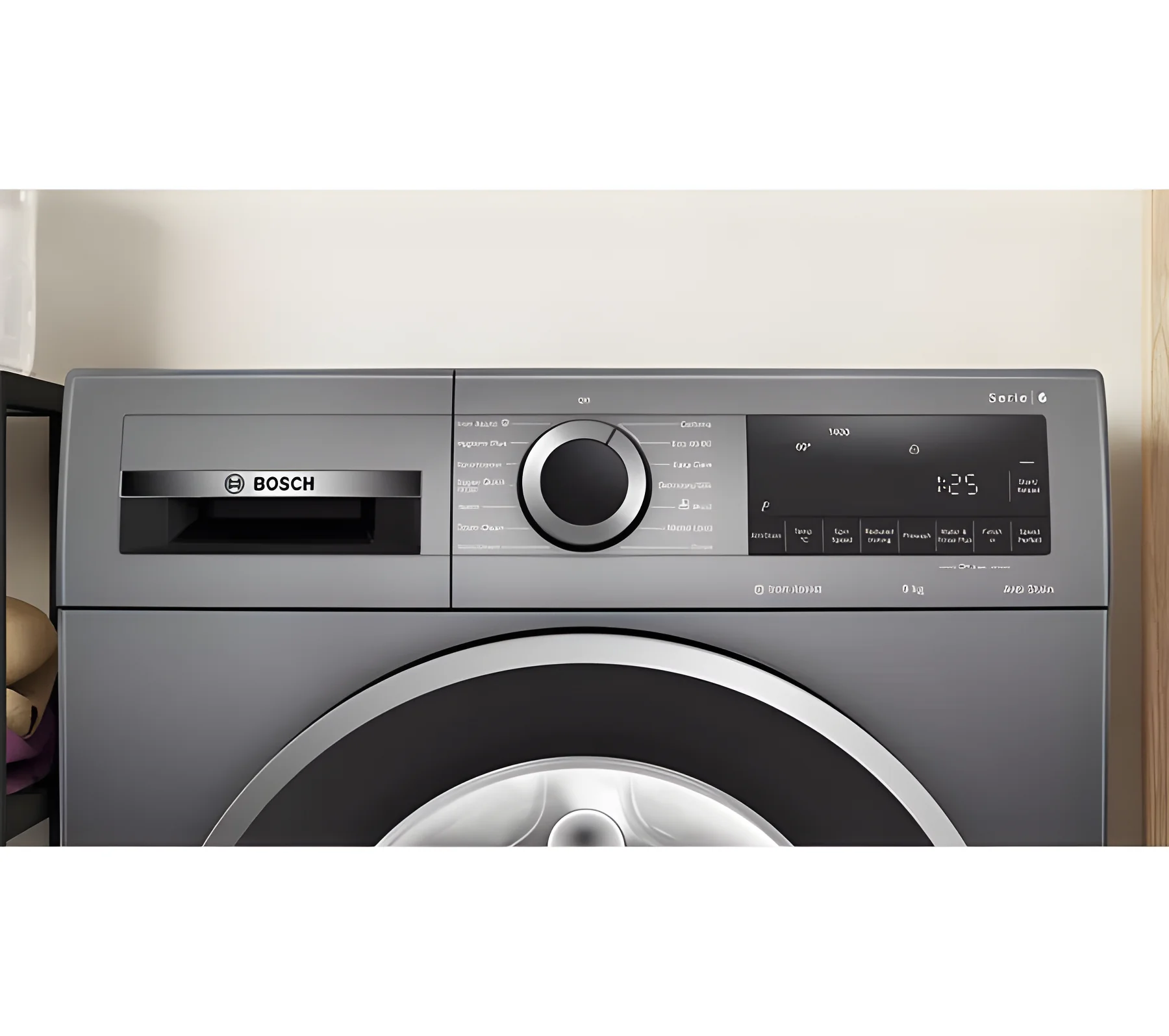 Bosch Series 6 WGG244ZCGB - Graphite Freestanding 9KG Washing Machine - 1400 RPM - A energy - Image 2