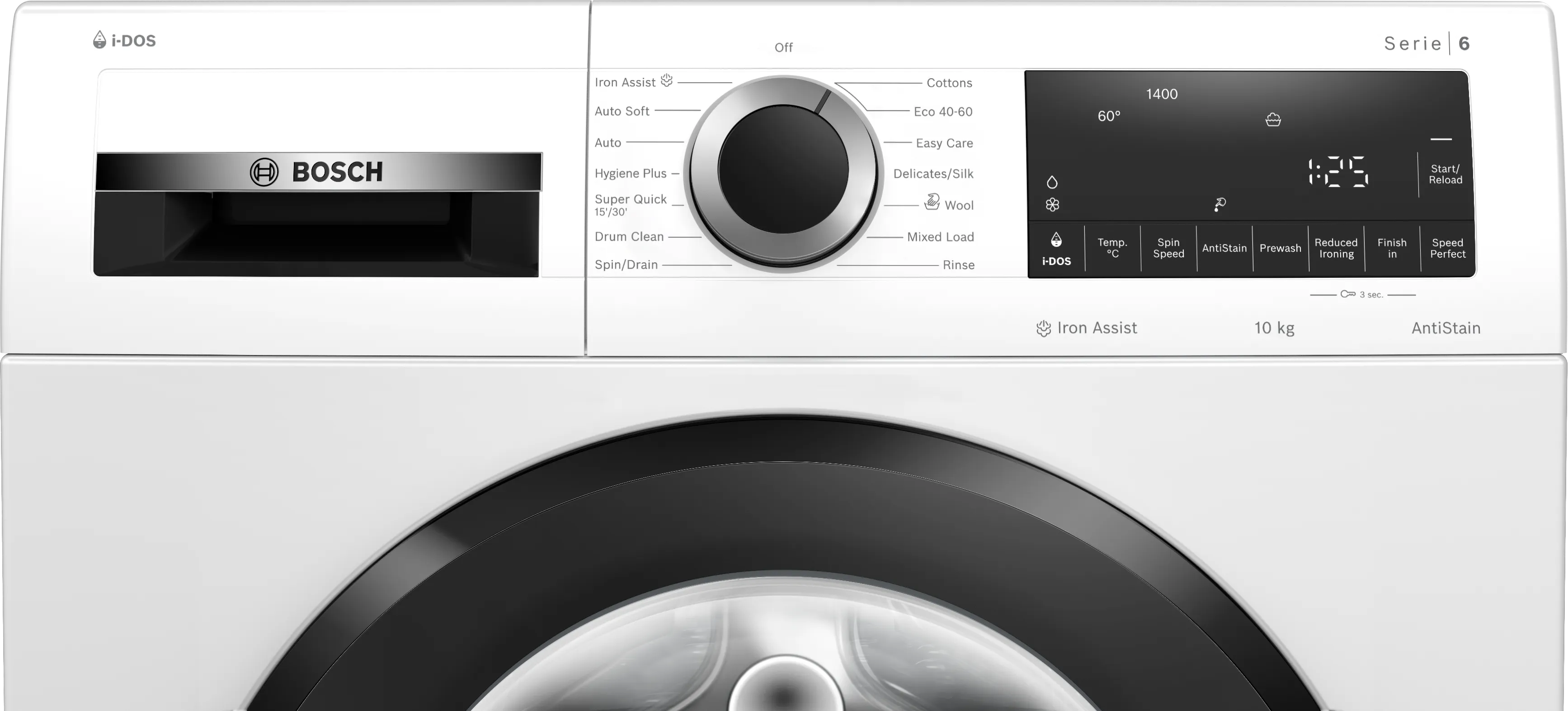 Bosch Series 6 WGG254F0GB - Series 6 White Freestanding 10KG Washing Machine - 1400 RPM - A energy - Image 4
