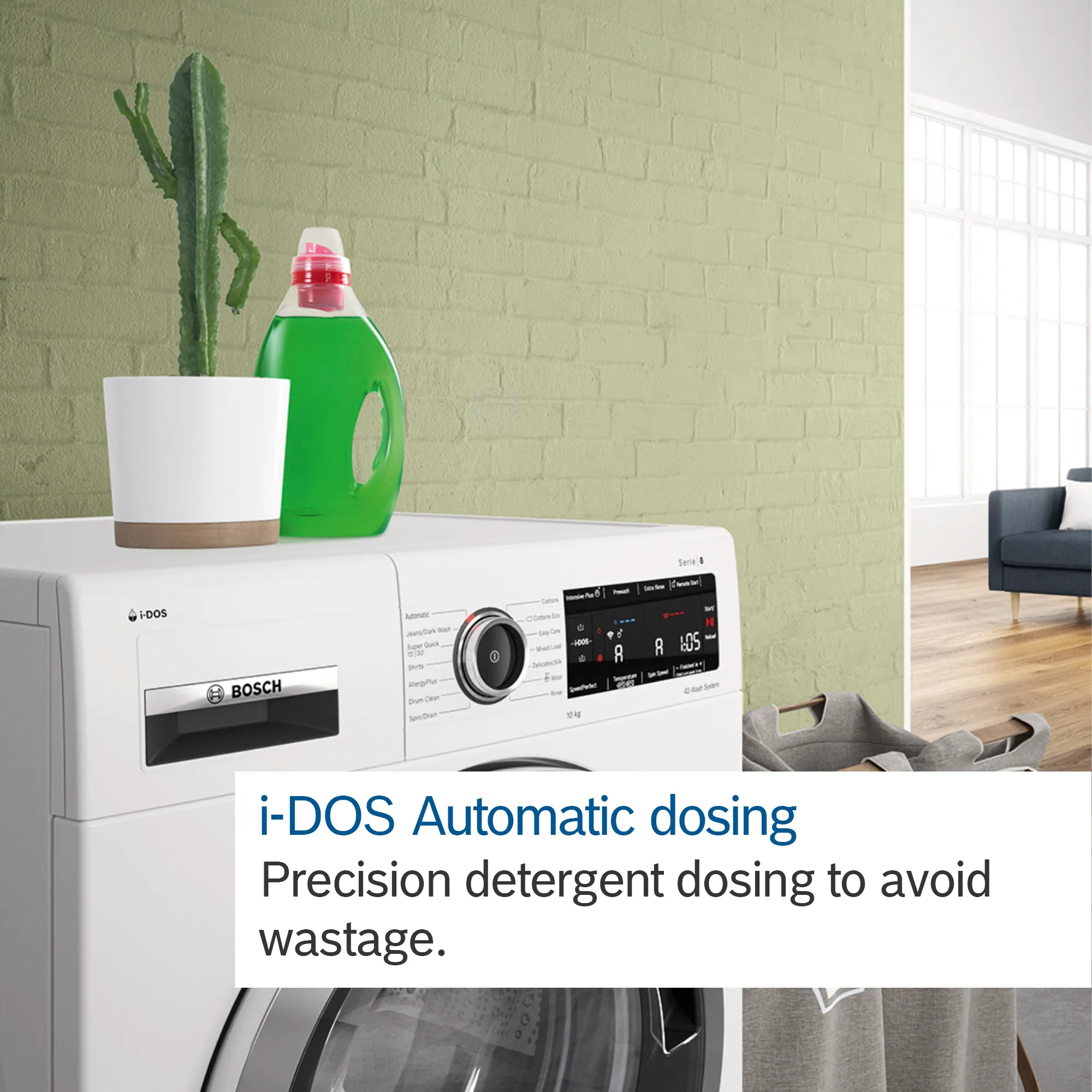 Bosch Series 6 WGG254F0GB - Series 6 White Freestanding 10KG Washing Machine - 1400 RPM - A energy - Image 5