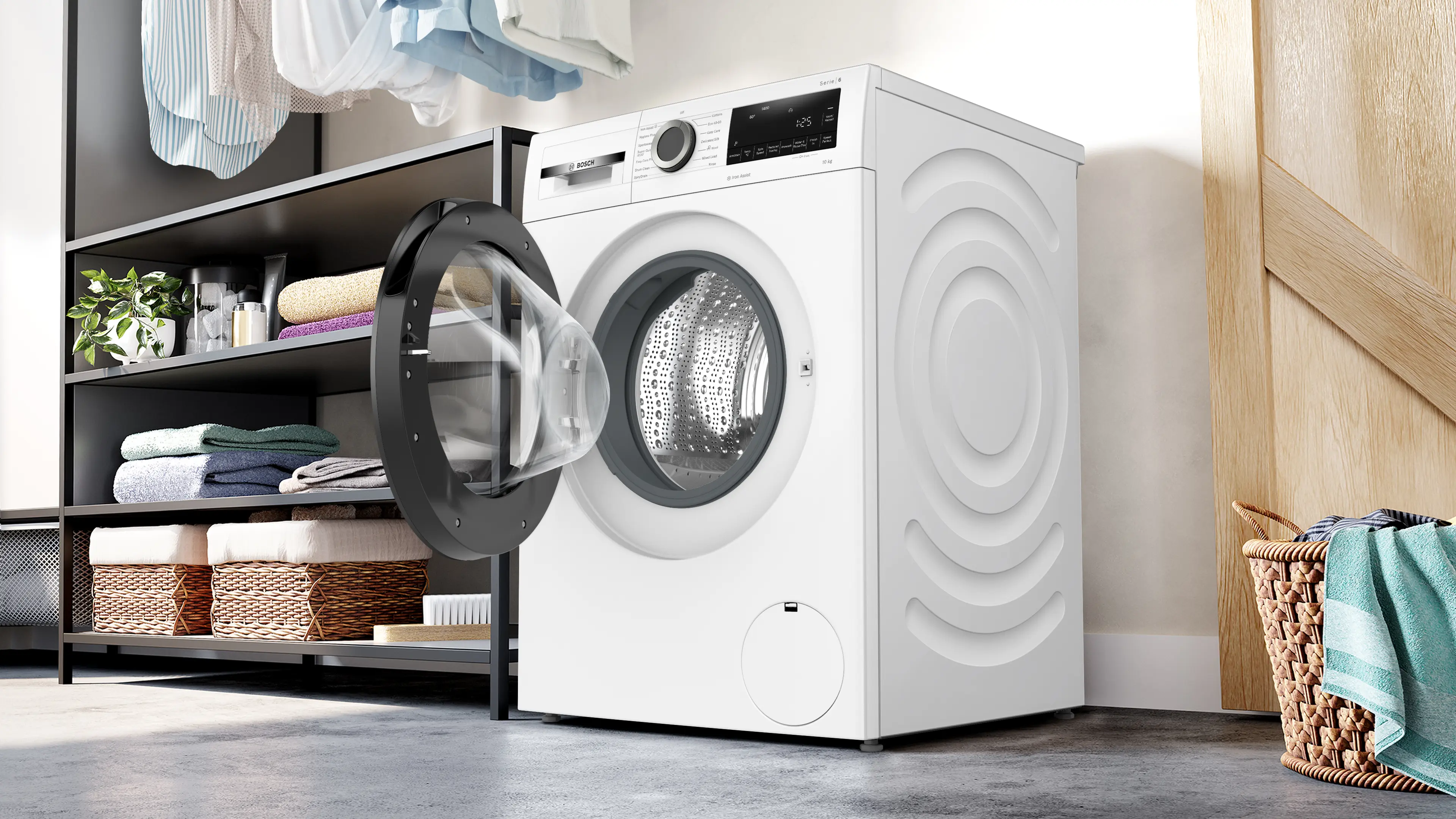 Bosch Series 6 WGG254Z0GB - White Freestanding 10KG Washing Machine - 1400 RPM - A energy - Image 2