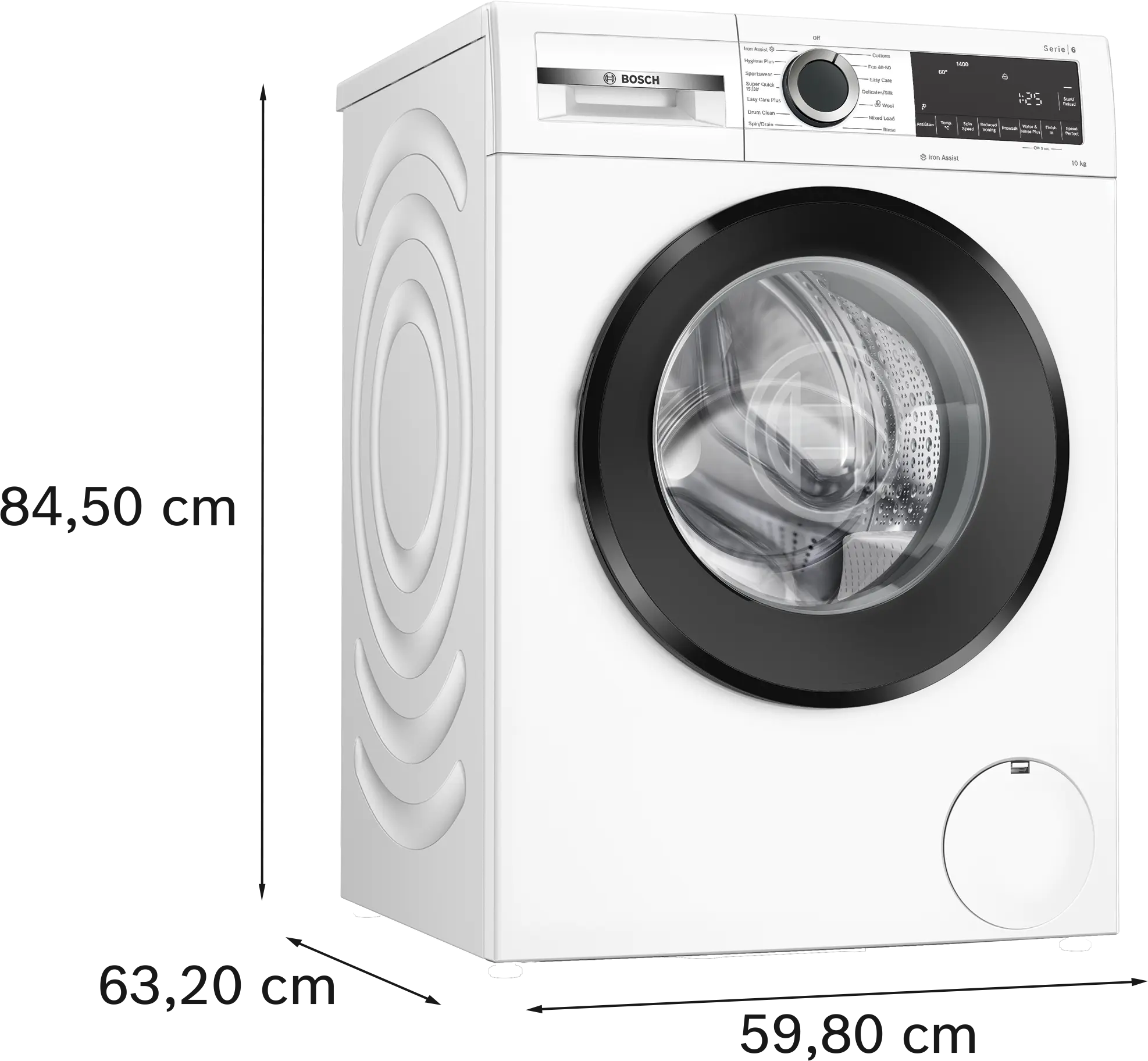 Bosch Series 6 WGG254Z0GB - White Freestanding 10KG Washing Machine - 1400 RPM - A energy - Image 4