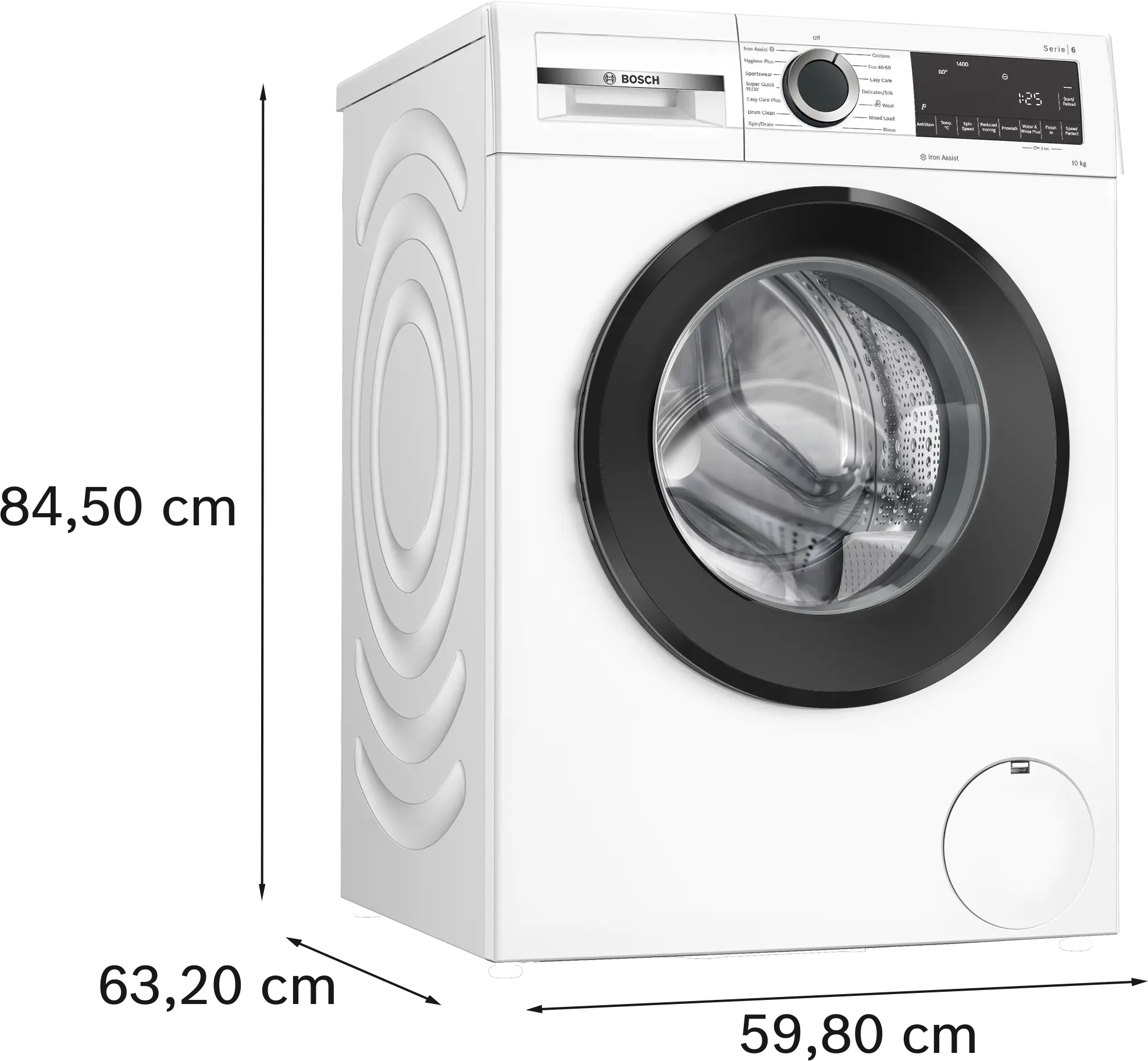 Bosch Series 6 WGG254Z1GB - White 10KG Washing Machine - 1400 RPM - A energy - Image 12