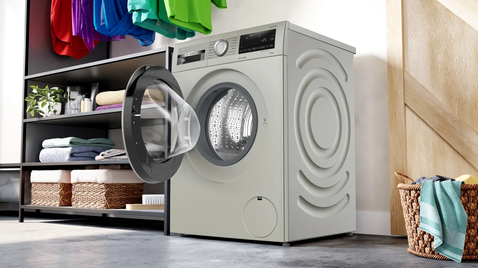 Bosch Series 6 WGG254ZSGB - Silver Freestanding 10KG Washing Machine - 1400 RPM - A energy - Image 3
