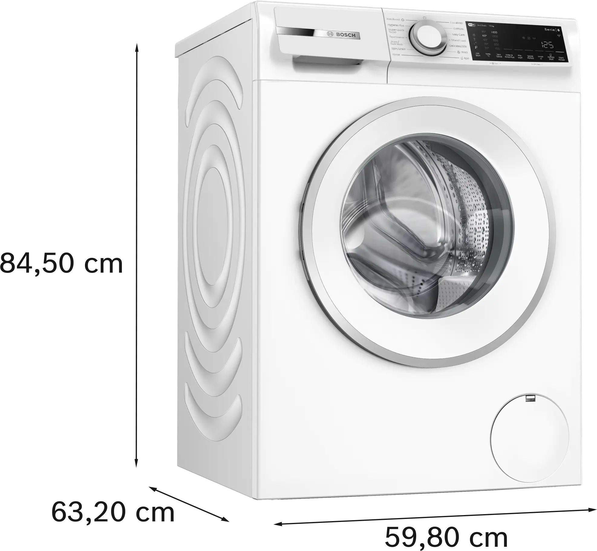 Bosch WGJ25400GB - White 10KG Washing Machine - 1400 RPM - A Energy - Image 11