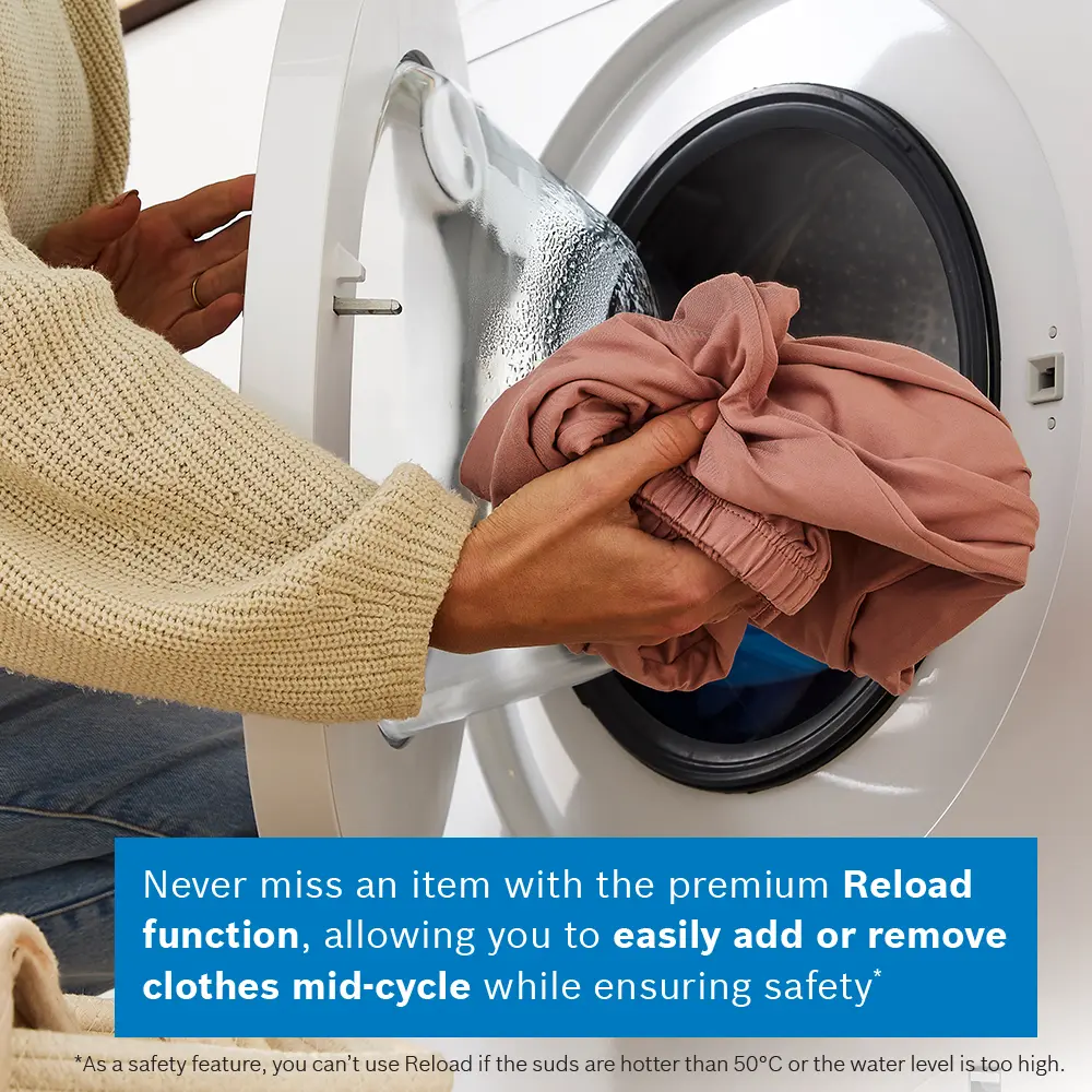 Bosch Series 4 WNA144V9GB - White 9KG/5KG Washer Dryer - 1400 RPM - E energy - Image 7