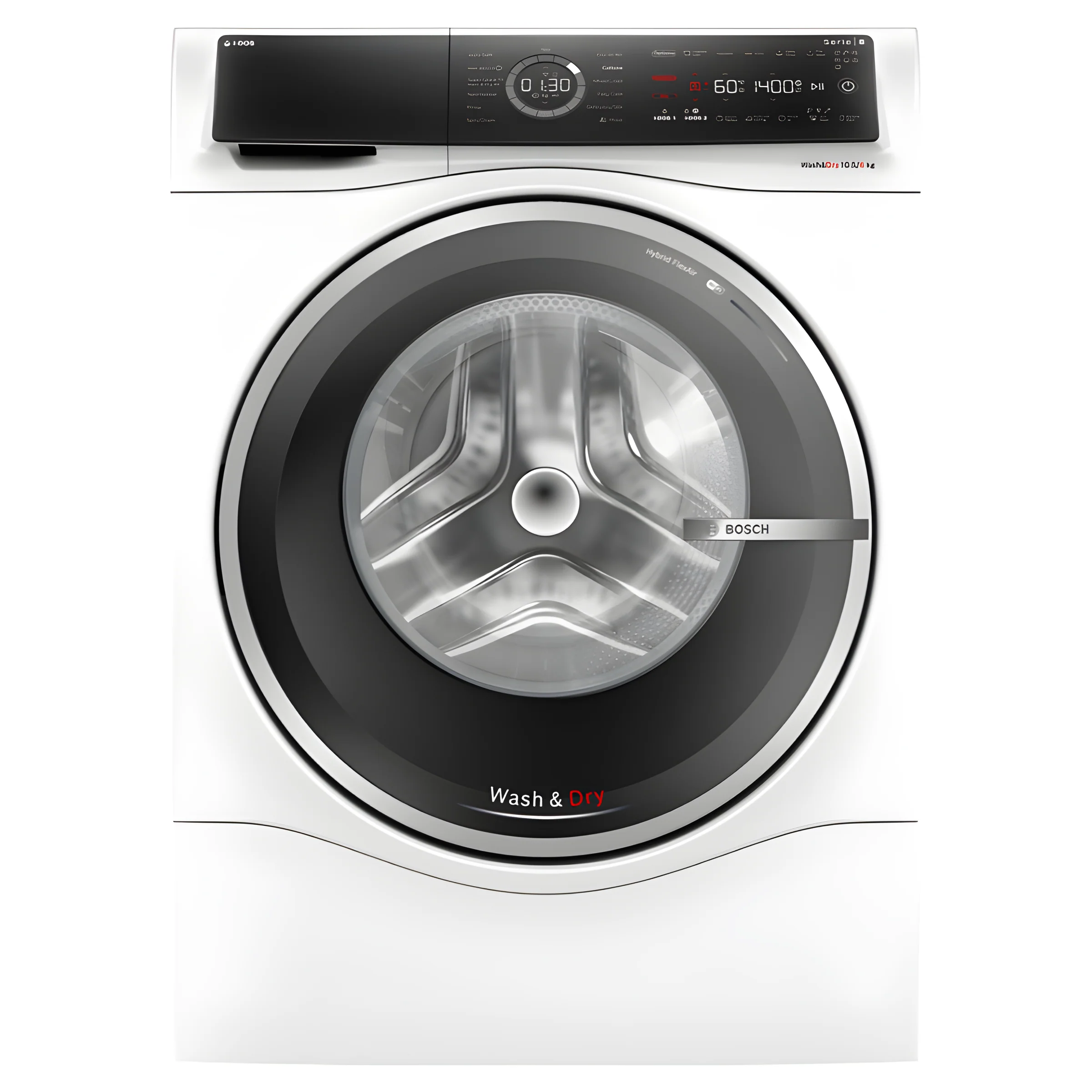 Bosch Series 8 WNC25410GB - White 10.5KG/6KG Washer Dryer - 1400 RPM - A/D energy