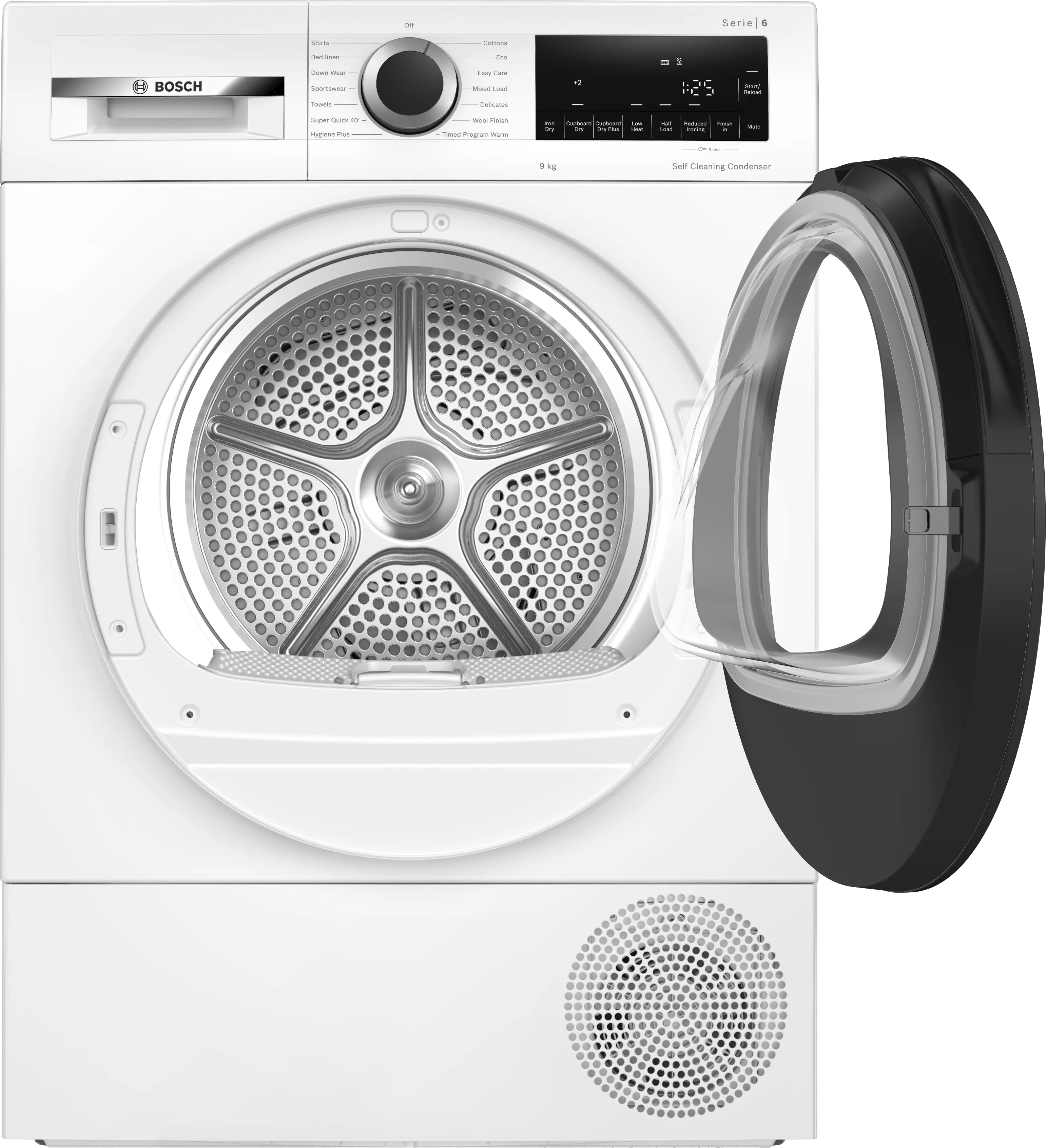 Bosch Series 6 WQG24500GB - White 9KG Heat Pump Tumble Dryer - A+++ Energy - Image 6