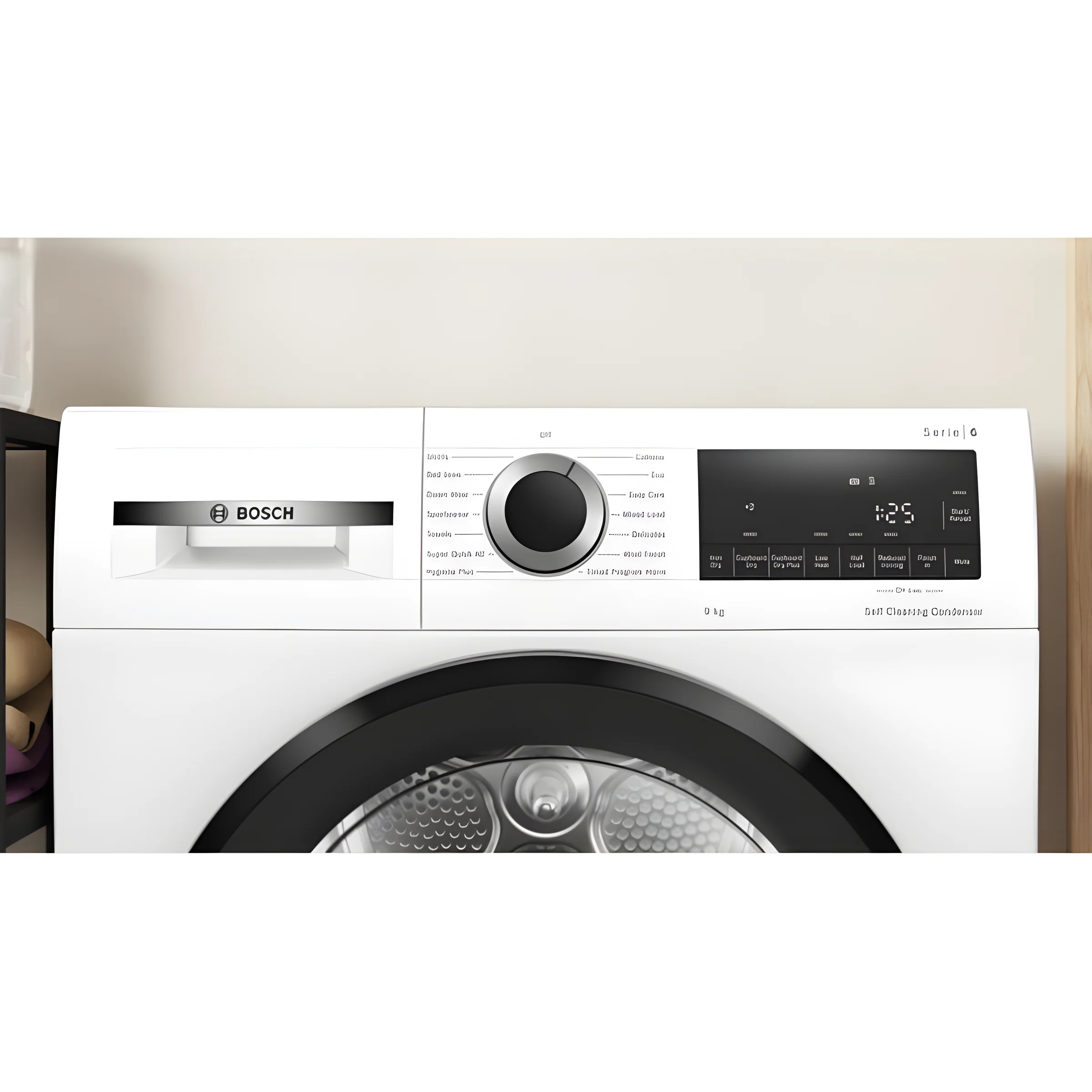 Bosch Series 6 WQG24502GB - White 9KG Heat Pump Tumble Dryer - A+++ Energy - Image 3