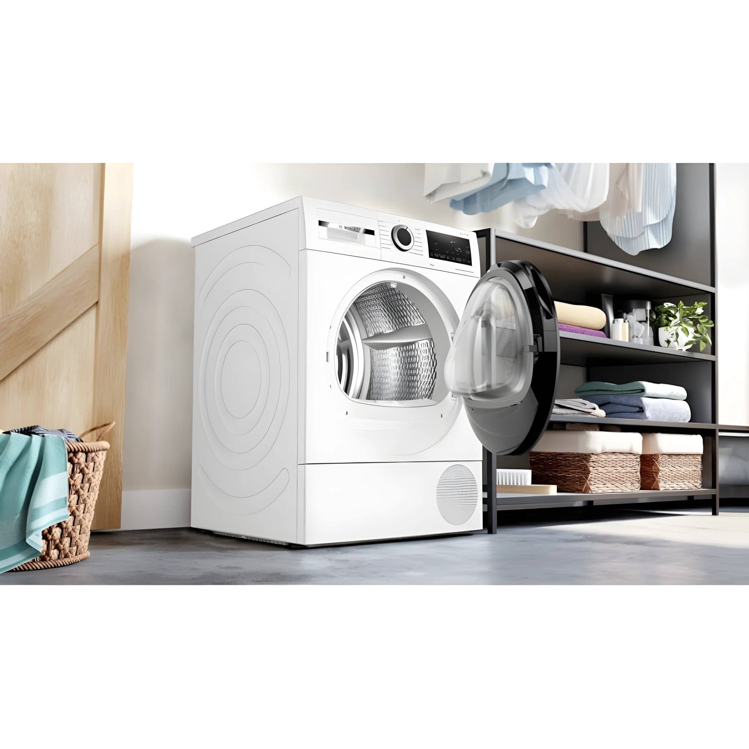 Bosch Series 6 WQG24502GB - White 9KG Heat Pump Tumble Dryer - A+++ Energy - Image 5