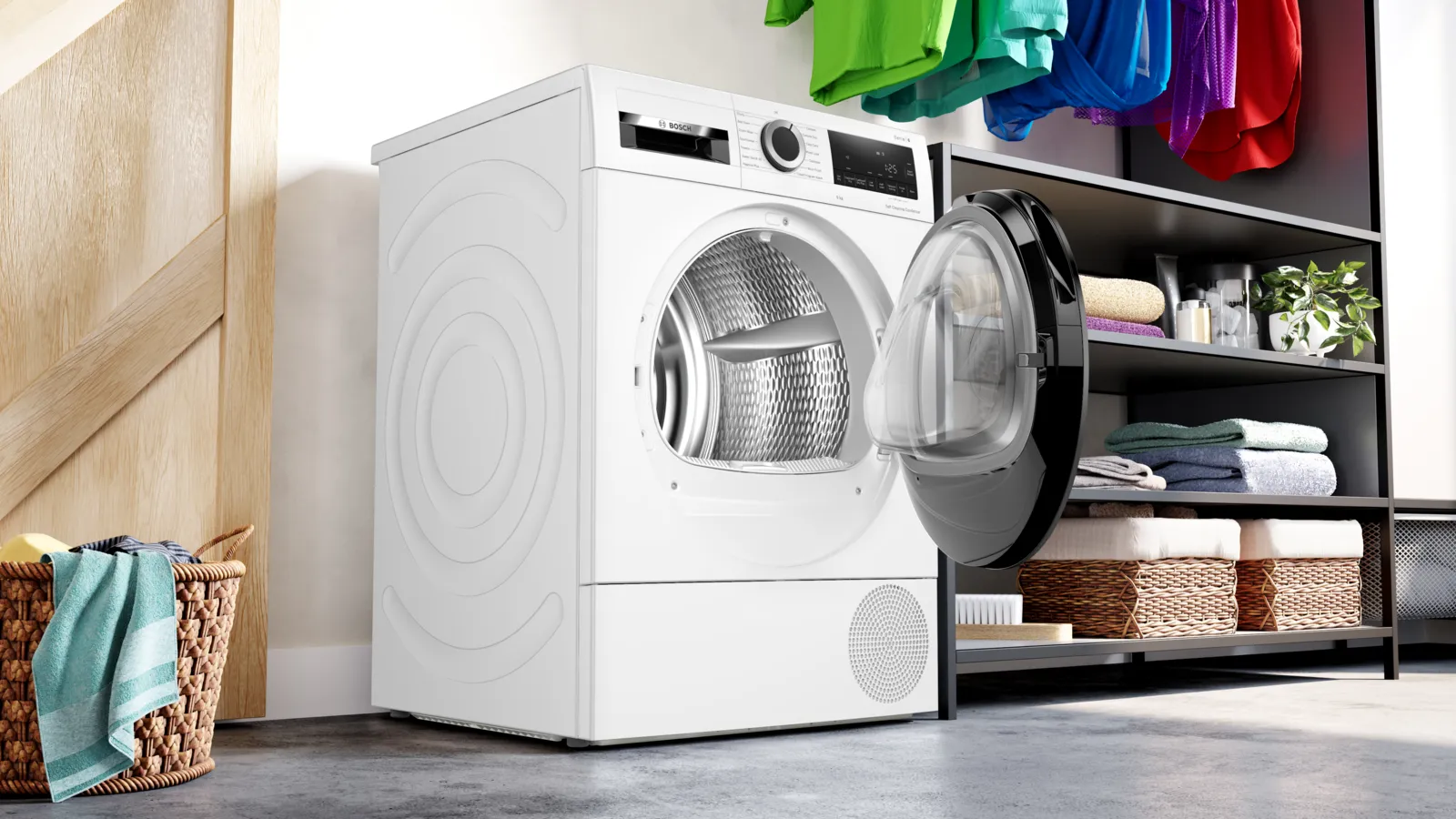 Bosch Series 6 WQG245A0GB - White 9KG Dryer - A+++ energy - Image 3