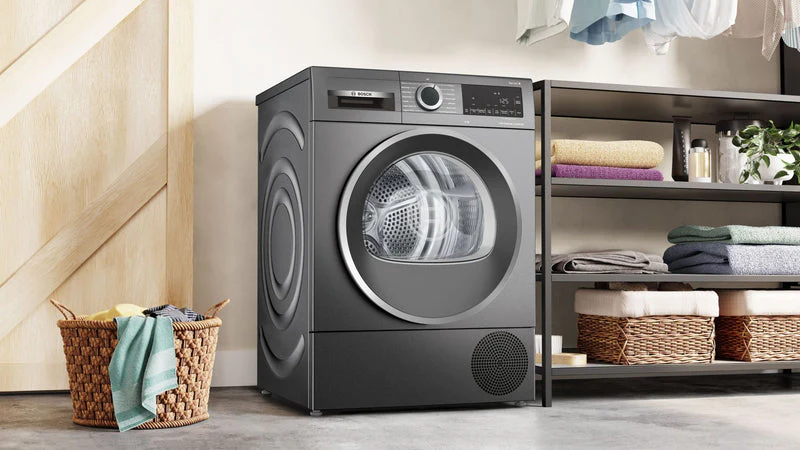 Bosch Series 6 WQG245R1GB - Graphite 9KG Heat Pump Tumble Dryer - A+++ Energy - Image 4
