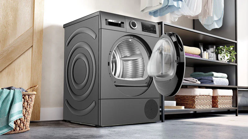 Bosch Series 6 WQG245R1GB - Graphite 9KG Heat Pump Tumble Dryer - A+++ Energy - Image 5