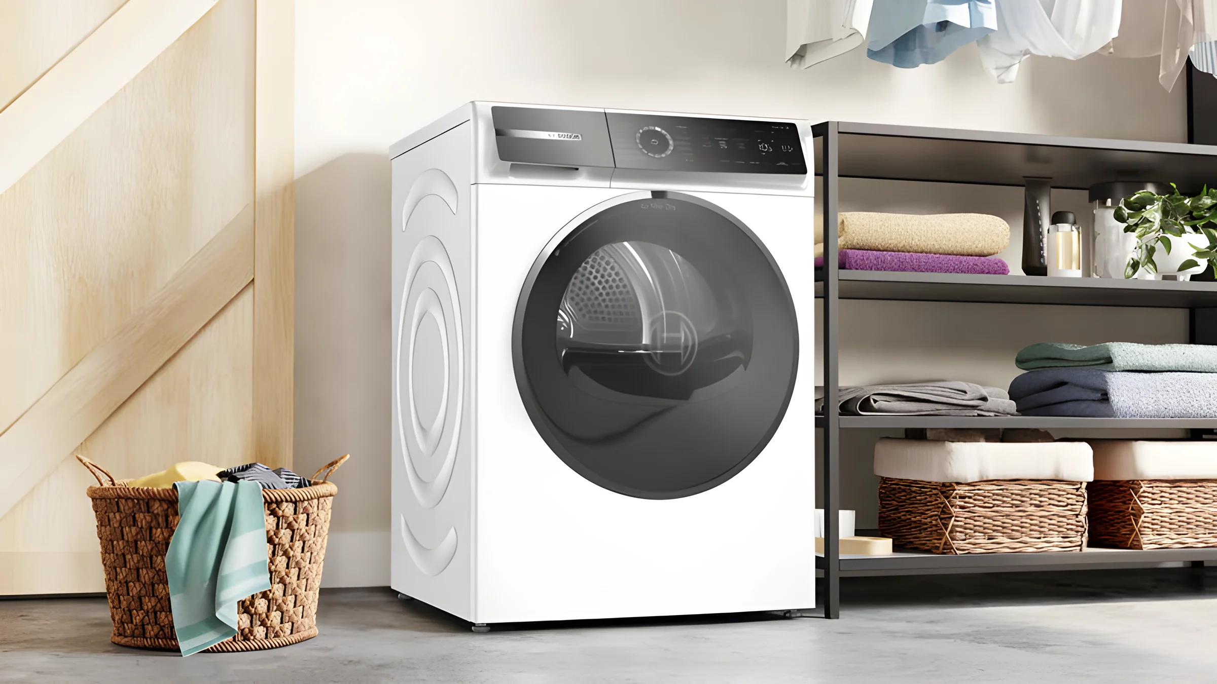 Bosch Series 8 WRB247C9GB - White 9KG Heat Pump Tumble Dryer - A+++ Energy - Image 4