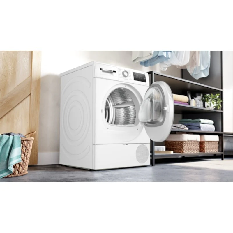 Bosch Series 4 WTH85226GB - White 8KG Tumble Dryer - Heat Pump - E Energy Rating - Image 3