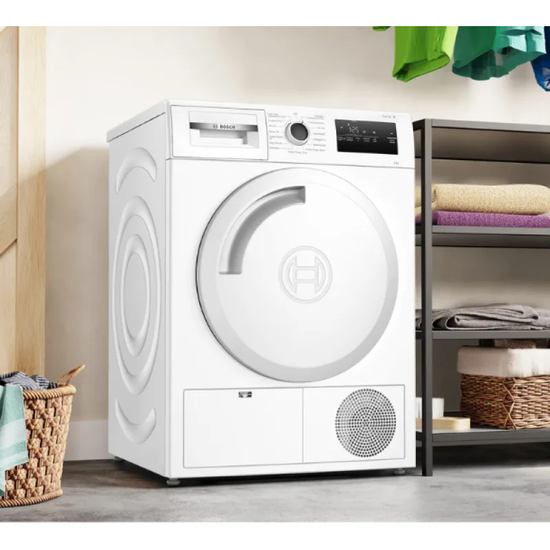 Bosch Series 4 WTN83202GB - White 8KG Condenser Tumble Dryer - B energy - Image 4