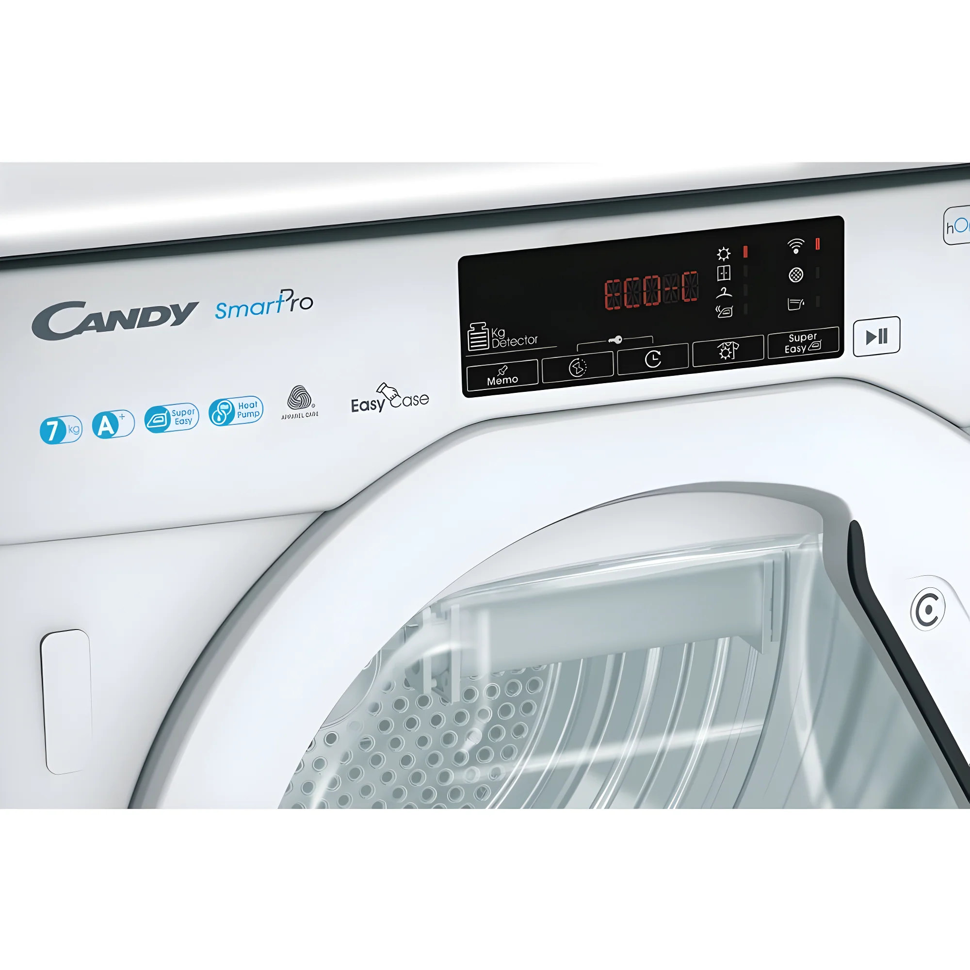 Candy BCTD H7A1TE-80 - White 7KG Tumble Dryer - Integrated Heat Pump - G Energy - Image 2