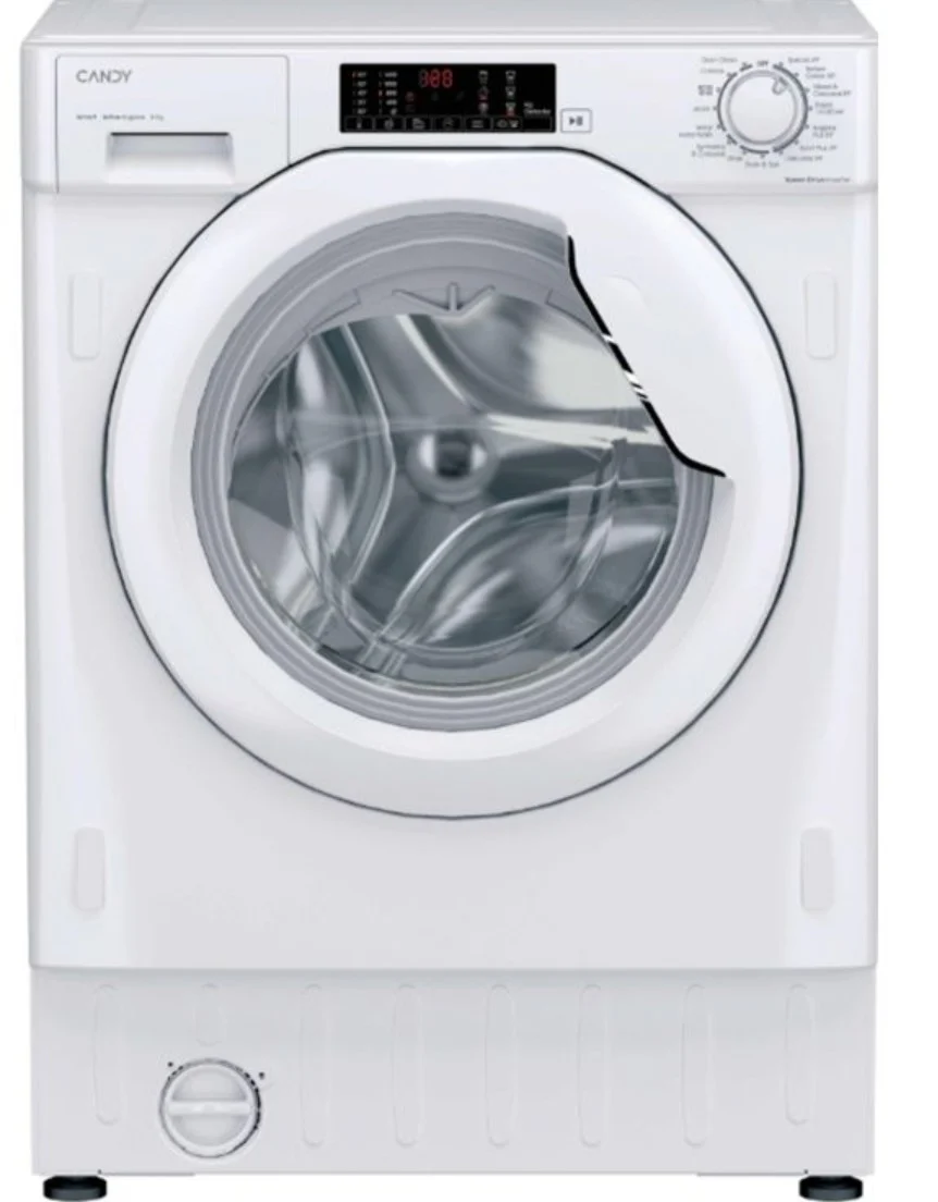 Candy CBW 49D1W4J-80 - White 9KG Integrated Washing Machine - 1400RPM - B Energy